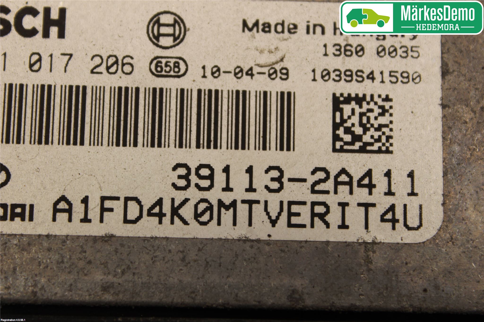 Hyundai i30 FD 07-12 Styreenhet Innsprøytning