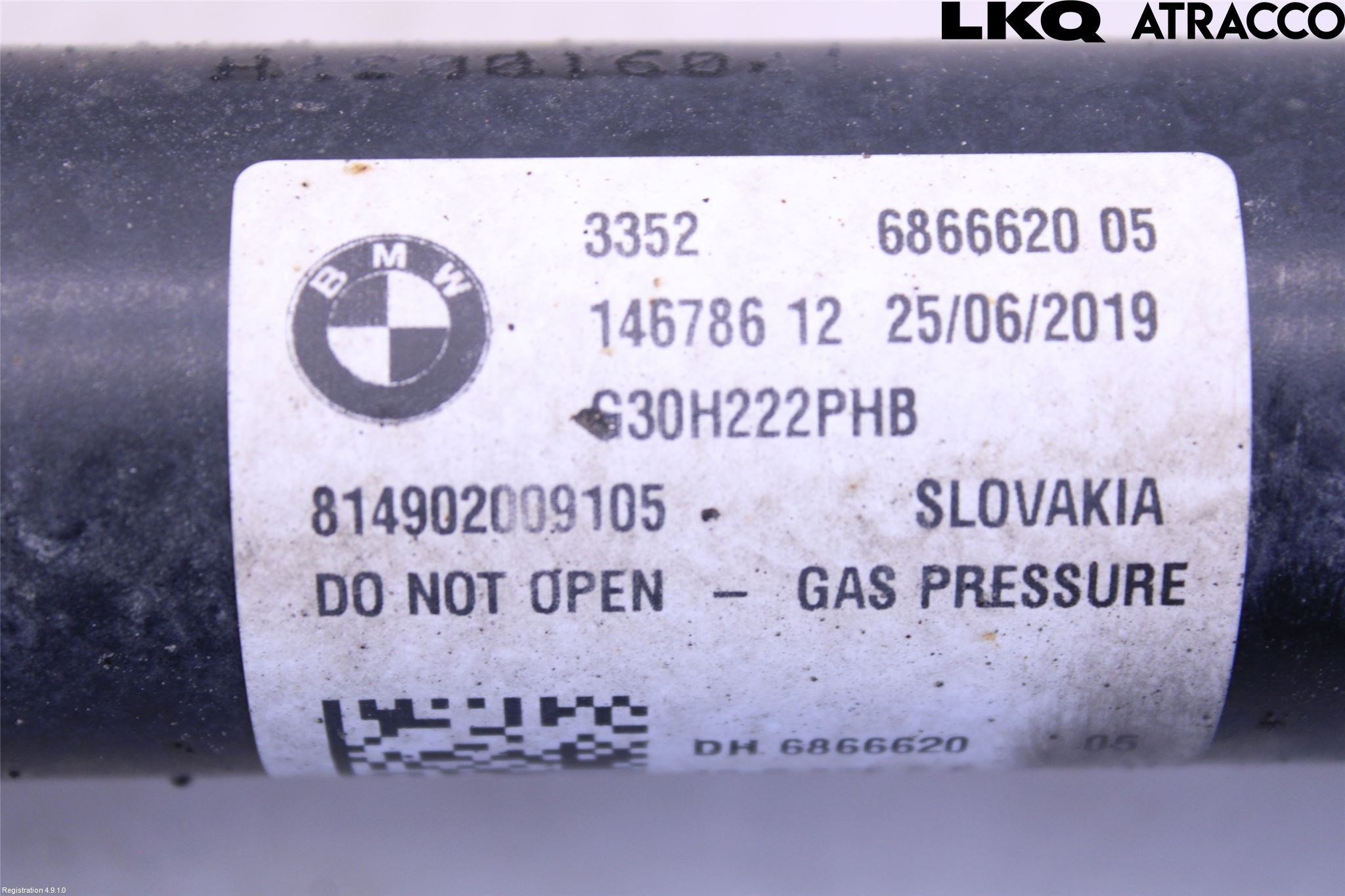 BMW 5 G30/G31/F90 17-23 Fjærbein Bak Venstre