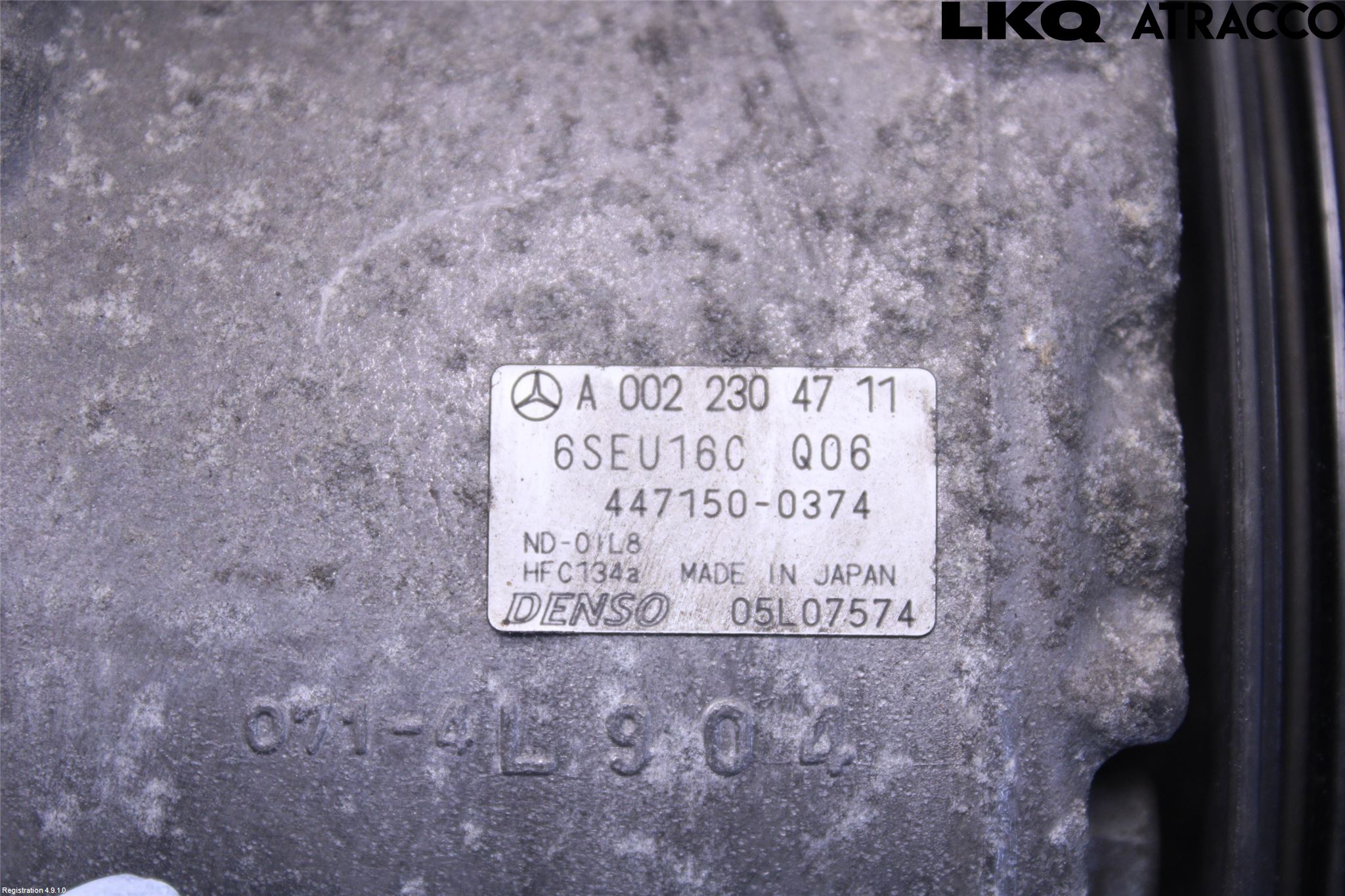 Mercedes-Benz MB B-KLASS (W245) 05-12 Varme Ac Kompressor