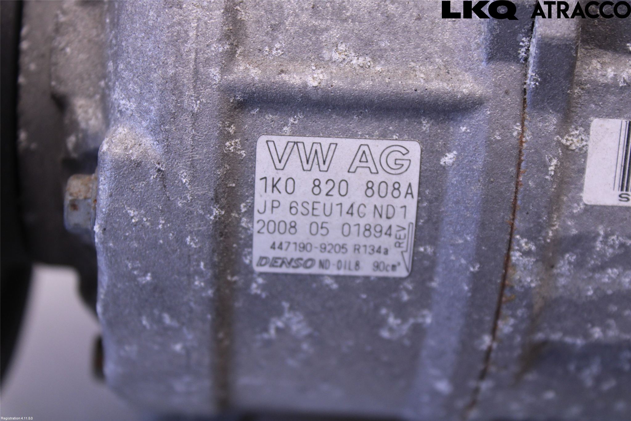 Volkswagen VW PASSAT CC 08-16 Varme Ac Kompressor