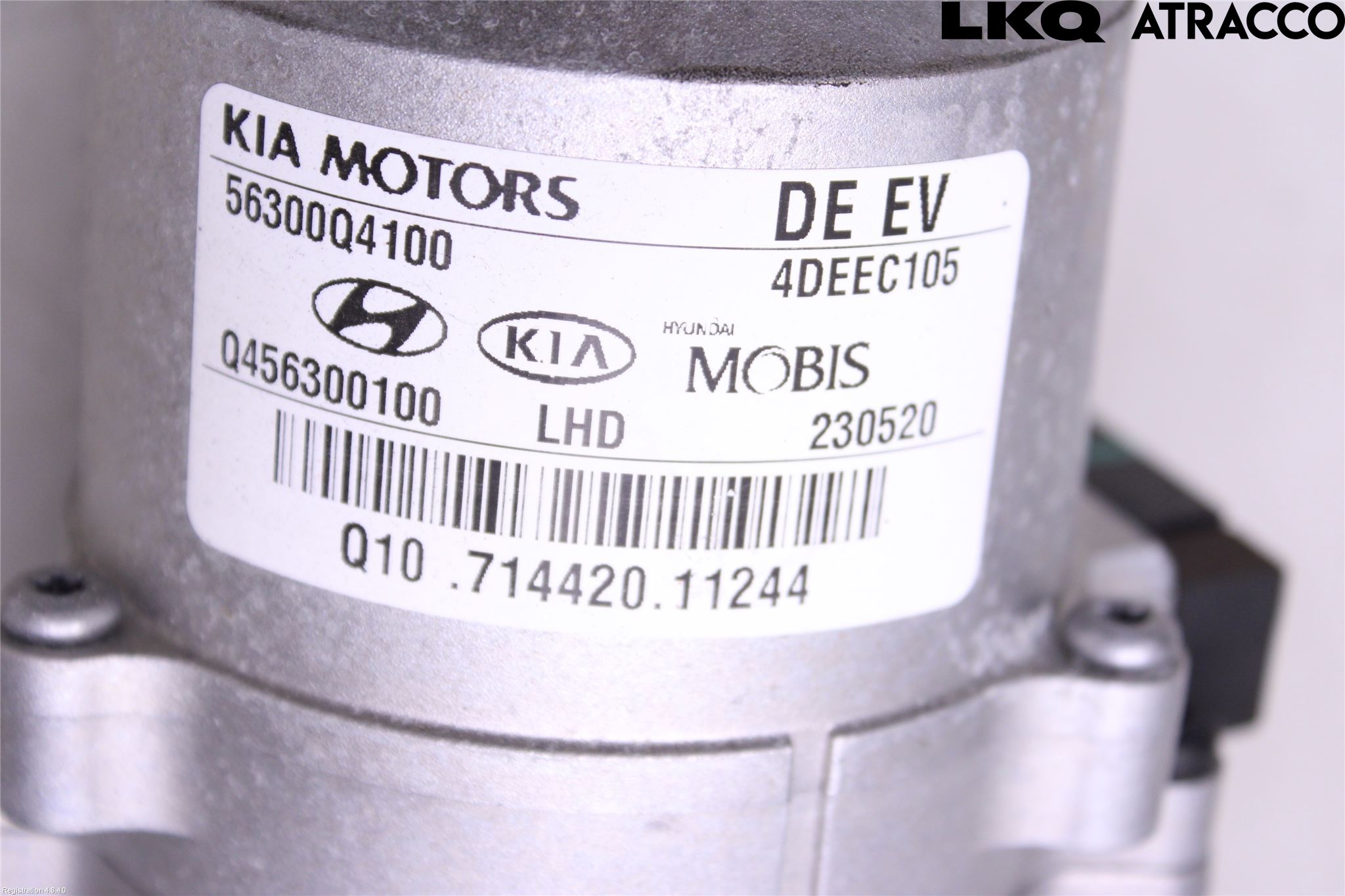 Kia NIRO (DE) 17-22 Rattakselaggregat Innebygd Servo