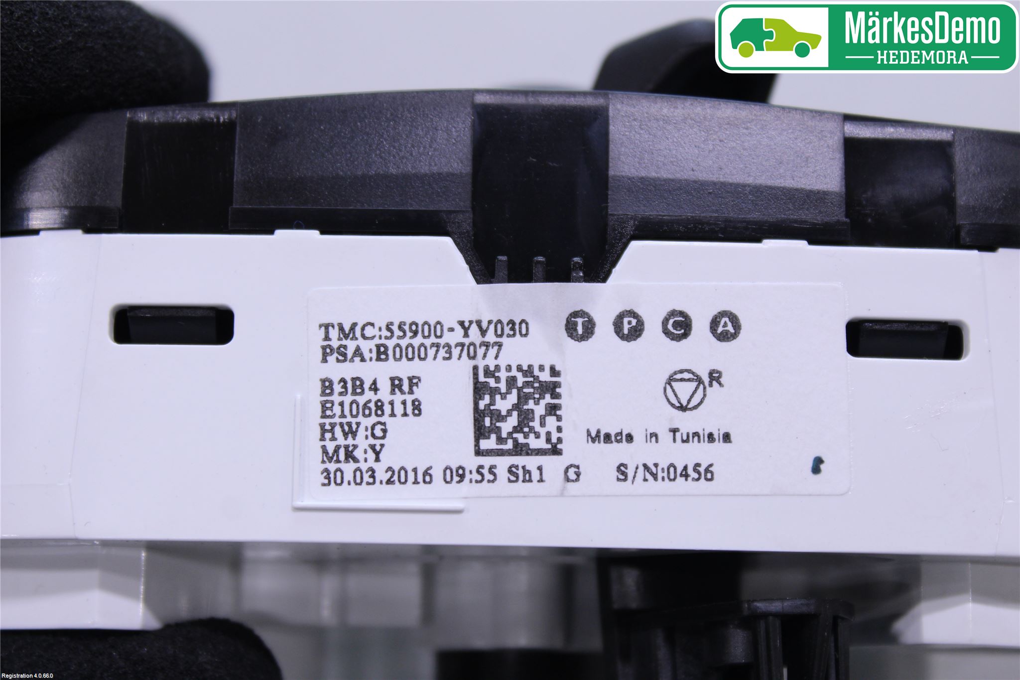 Peugeot 108 15-22 Varme Ac Betjening-Display