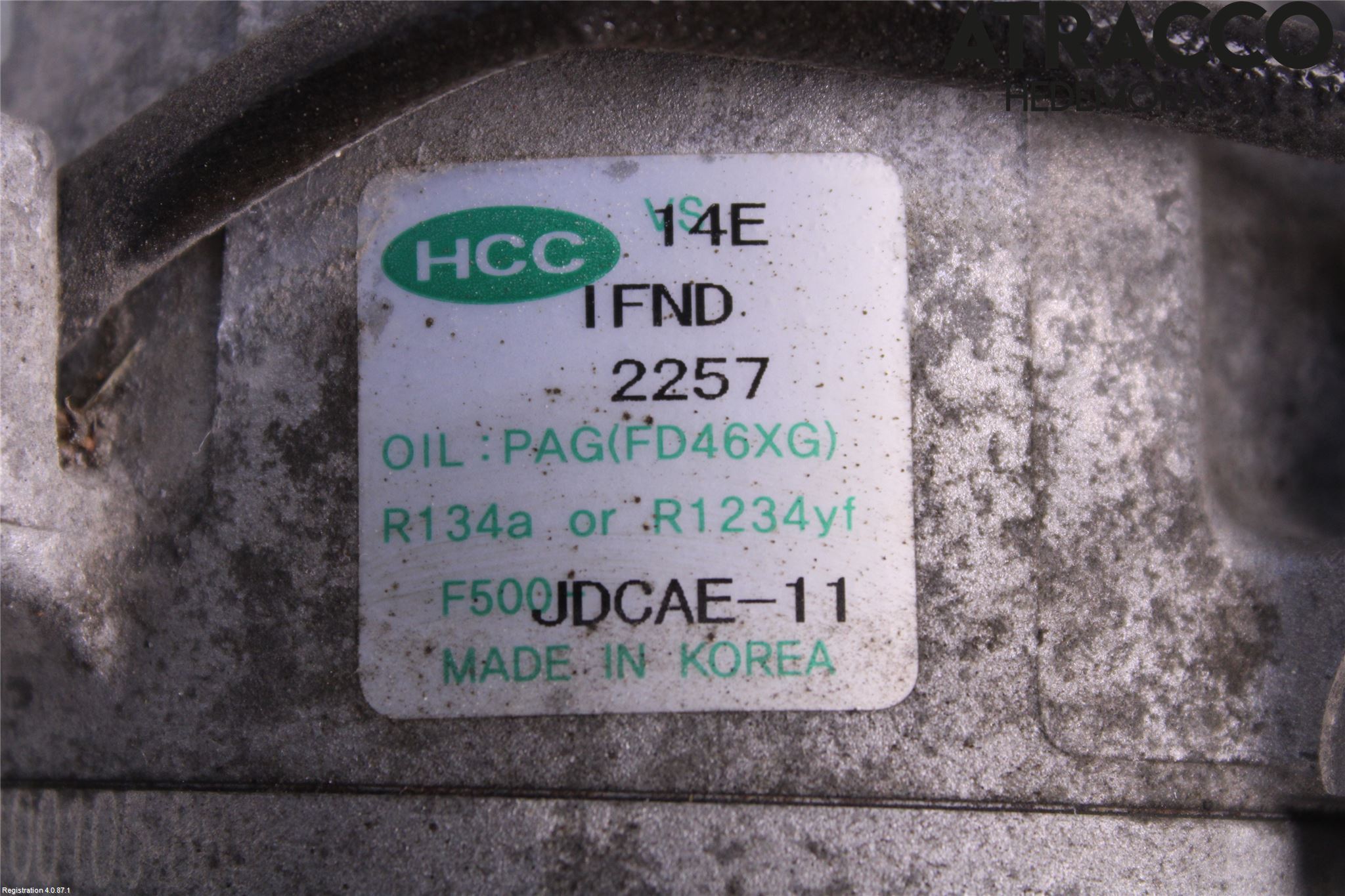 Hyundai i30 GD 13-17 Varme Ac Kompressor