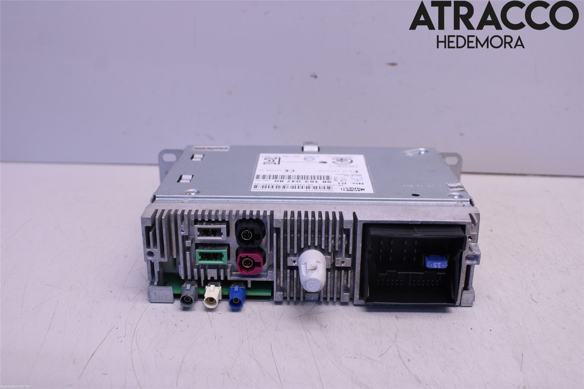 Citroen C4 GRAND PICASSO 14-18 Stereo Radio Med Cd