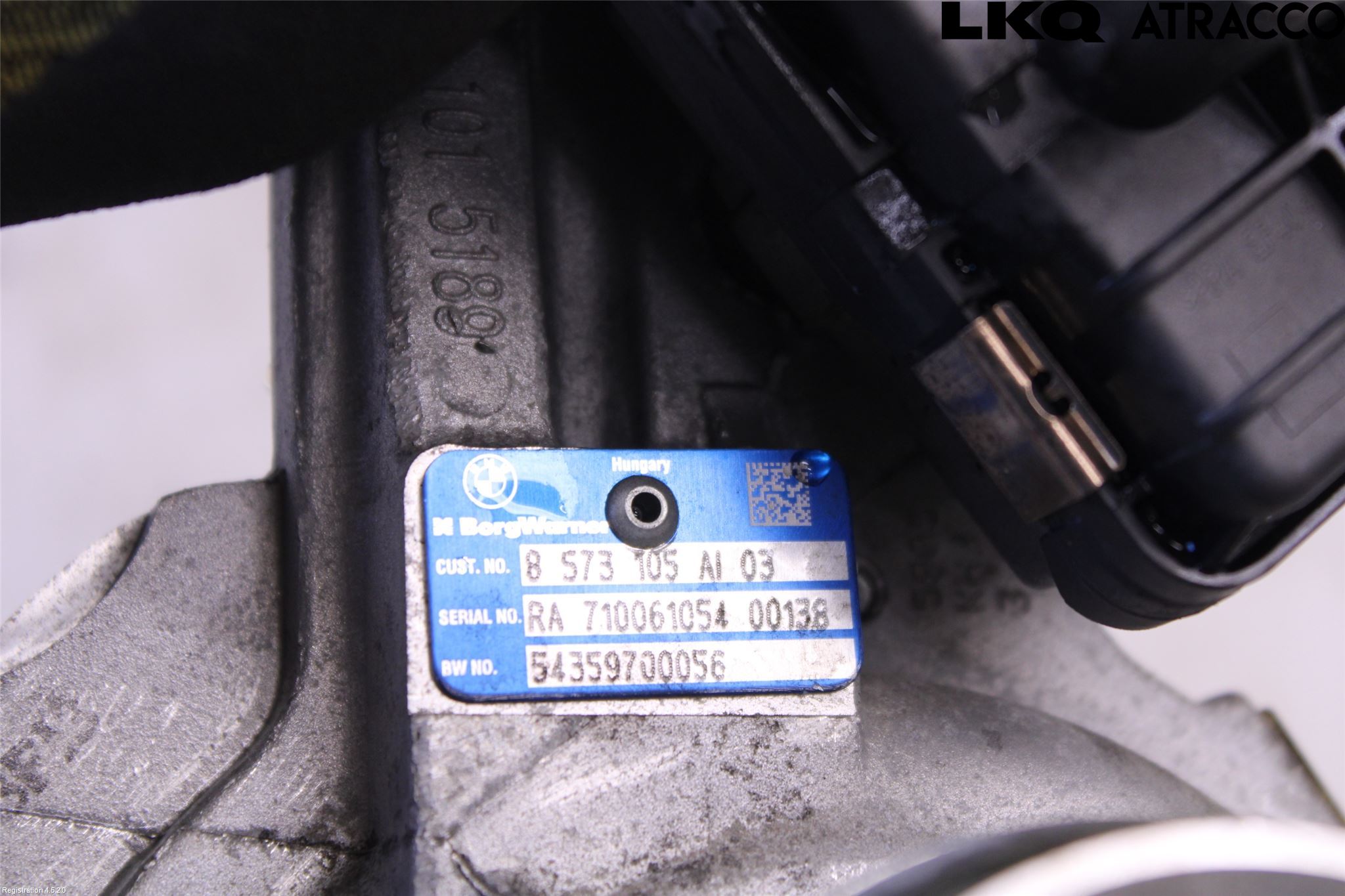 Mini COUNTRYMAN R60 11-16 Turboaggregat