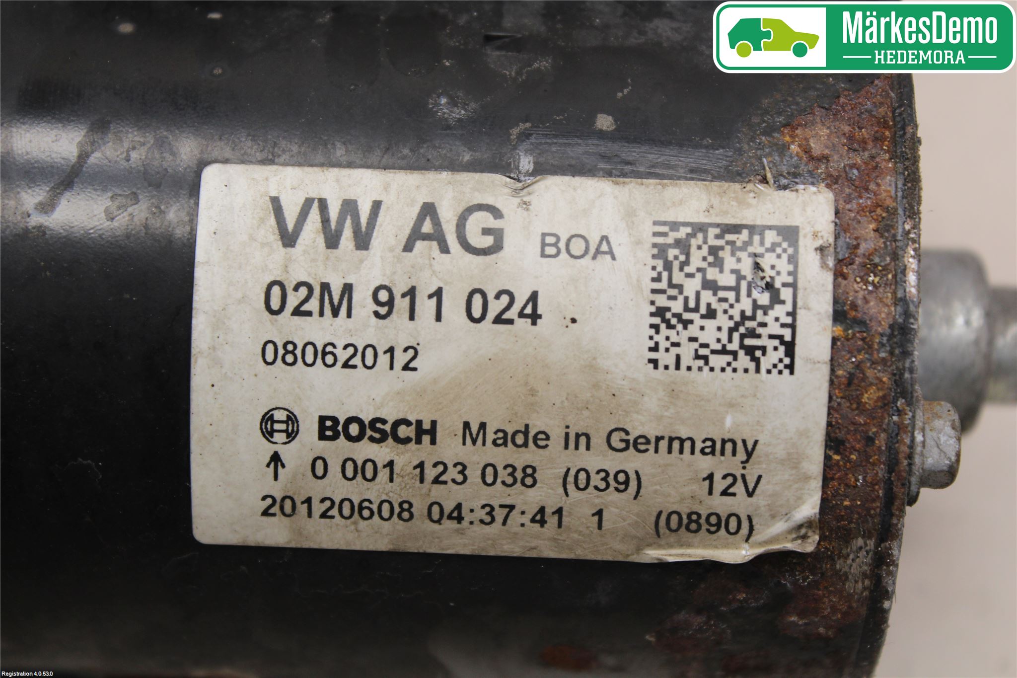 Volkswagen VW GOLF VI 09-13 Startmotor Diesel