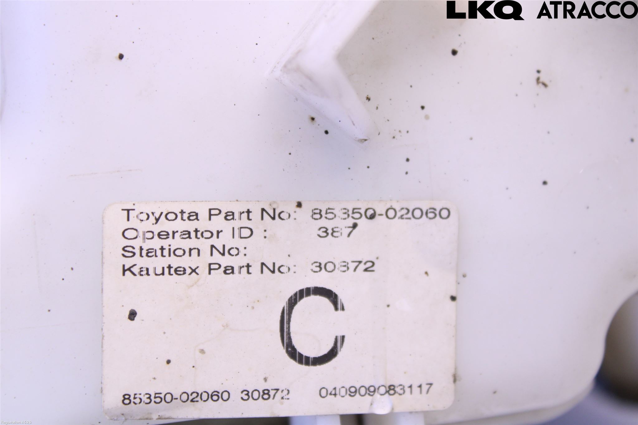 Toyota AURIS 10-12 Spylerbeholder Frontrute