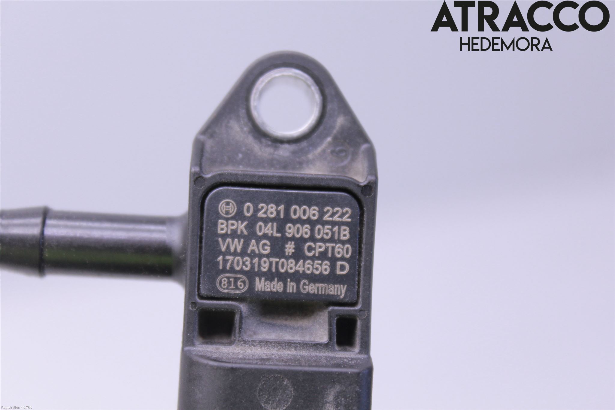 Audi Q3 8U 12-18 Sensor Temp-Trykk Avgass