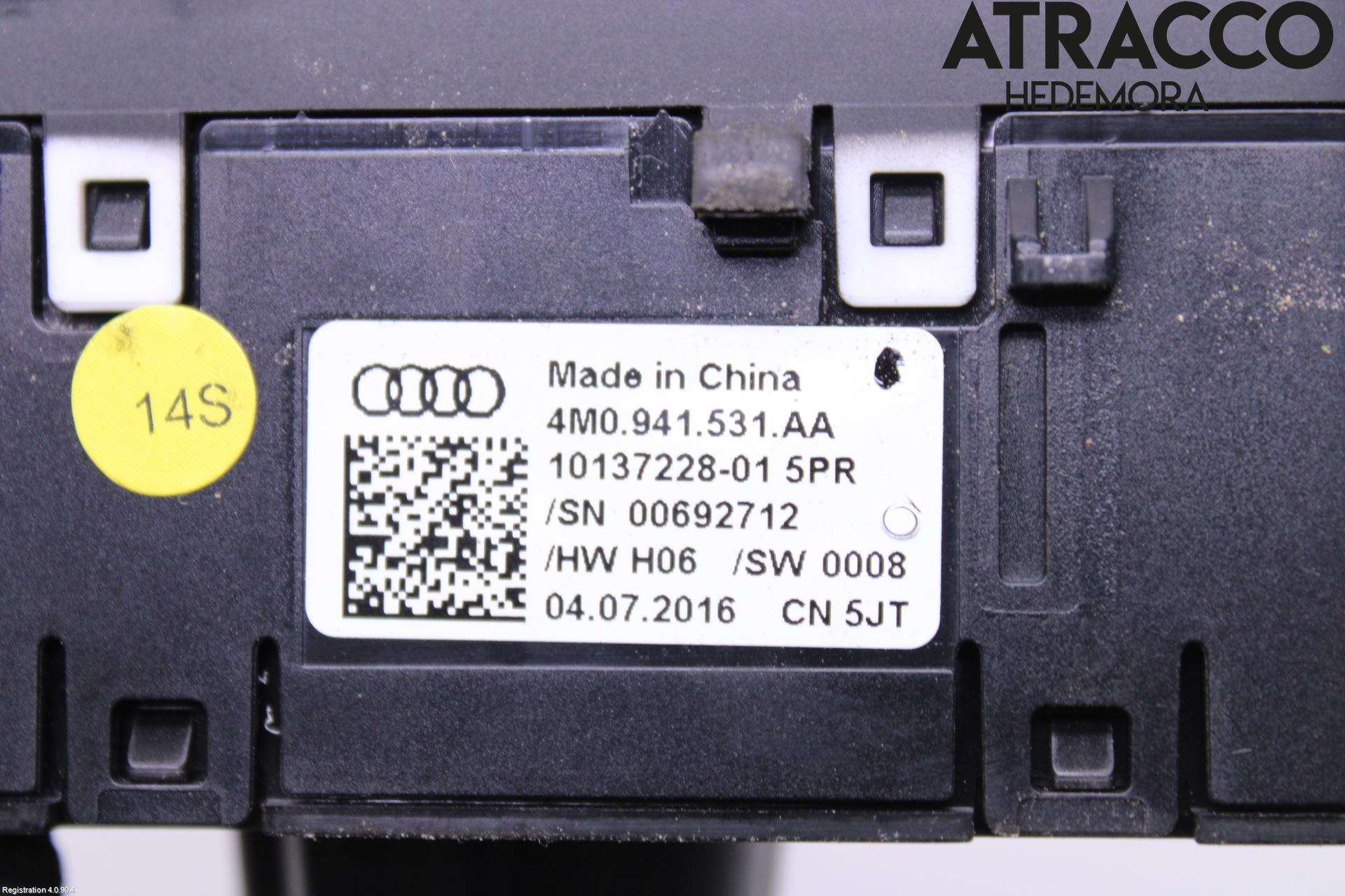 Audi A5 17- Bryter Hovedlys