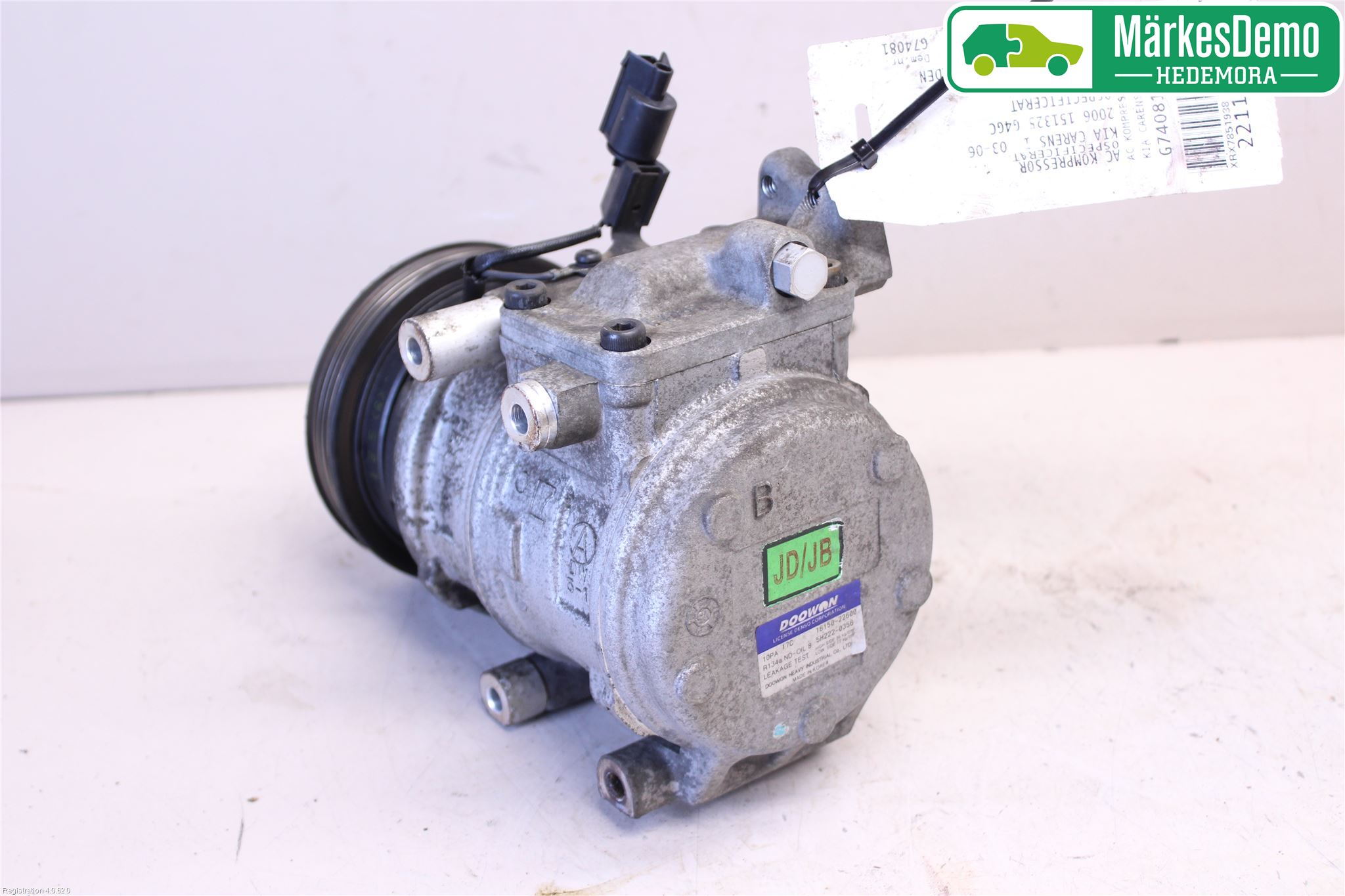 Kia CARENS I  03-06 Varme Ac Kompressor