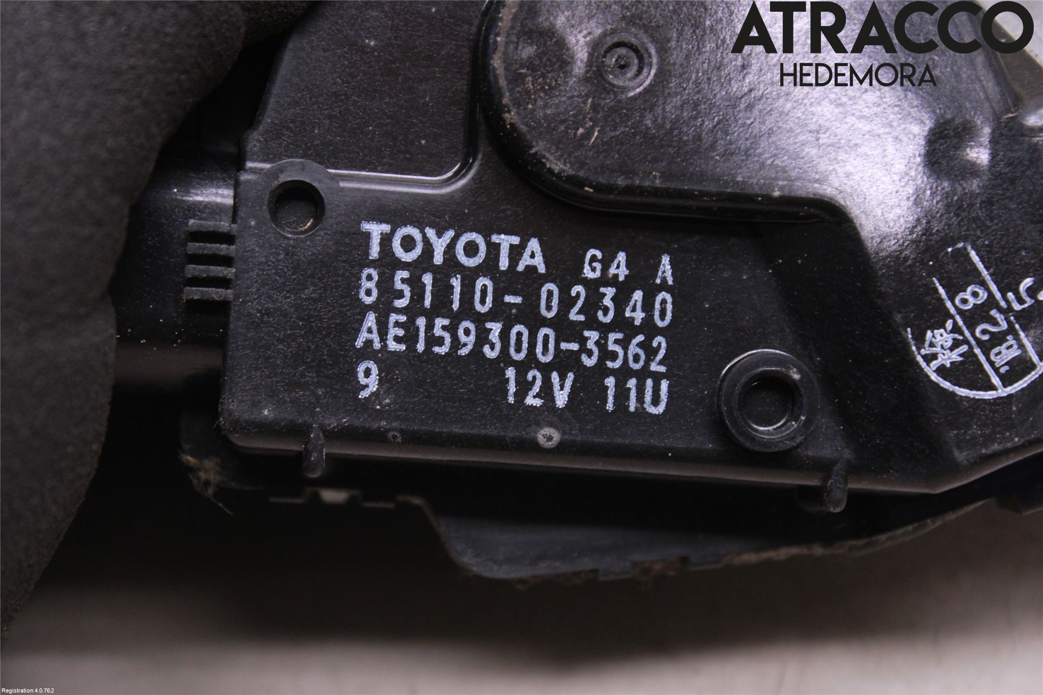 Toyota AURIS 13-19 Viskermotor Frontrute