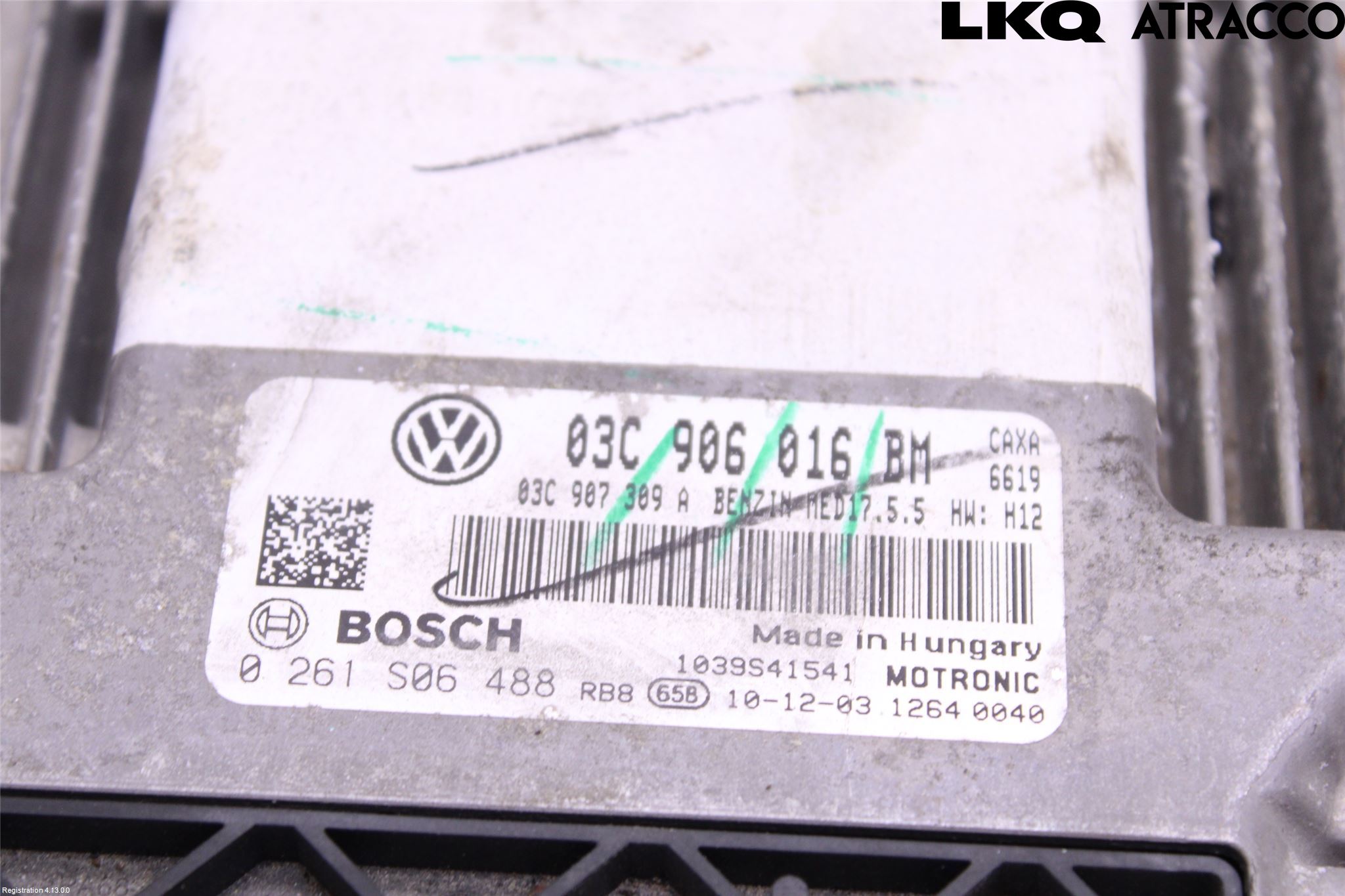 Volkswagen VW GOLF VI 09-13 Styreenhet Innsprøytning