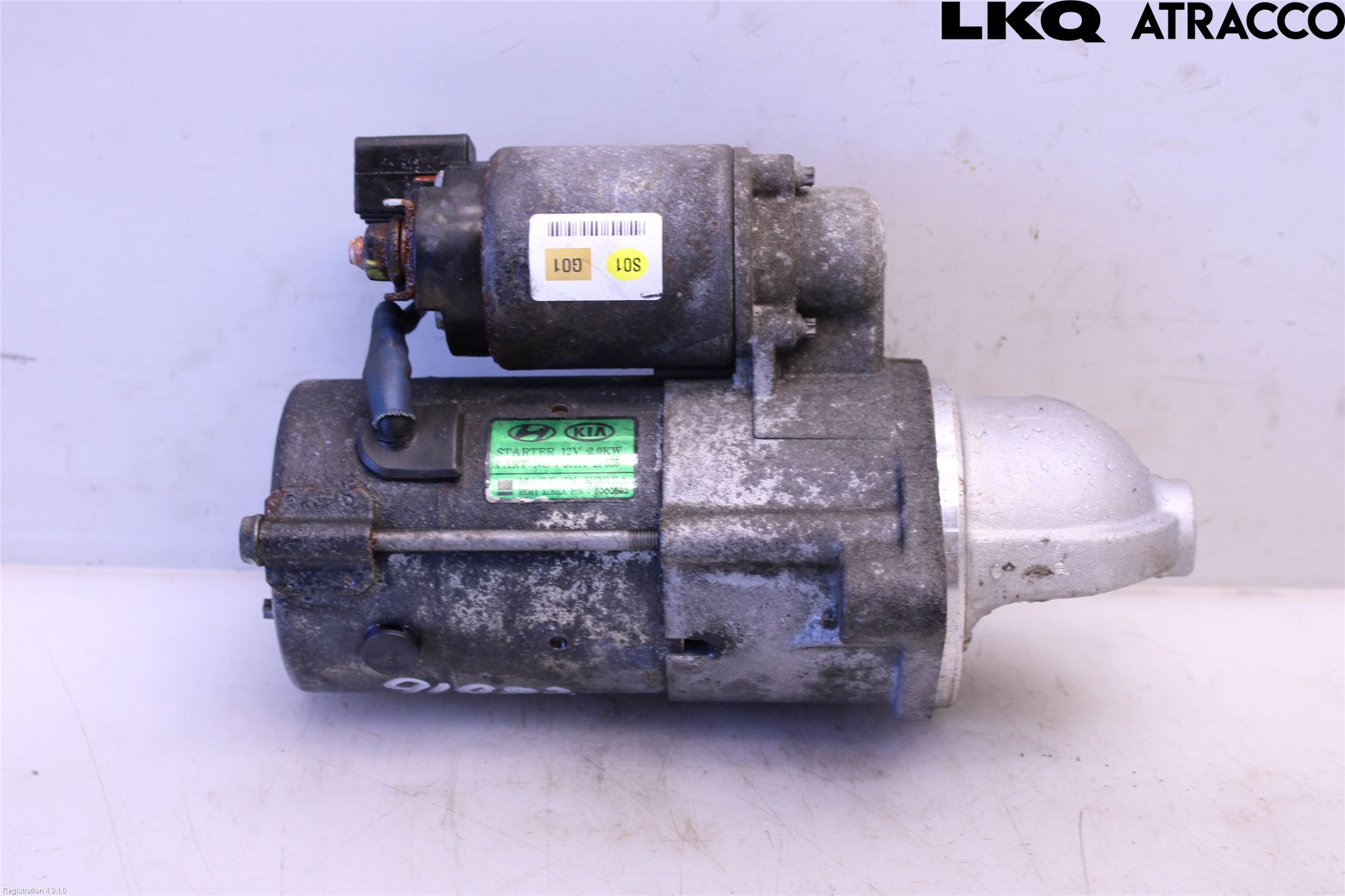 Kia SPORTAGE (SL) 11-15 Startmotor Diesel
