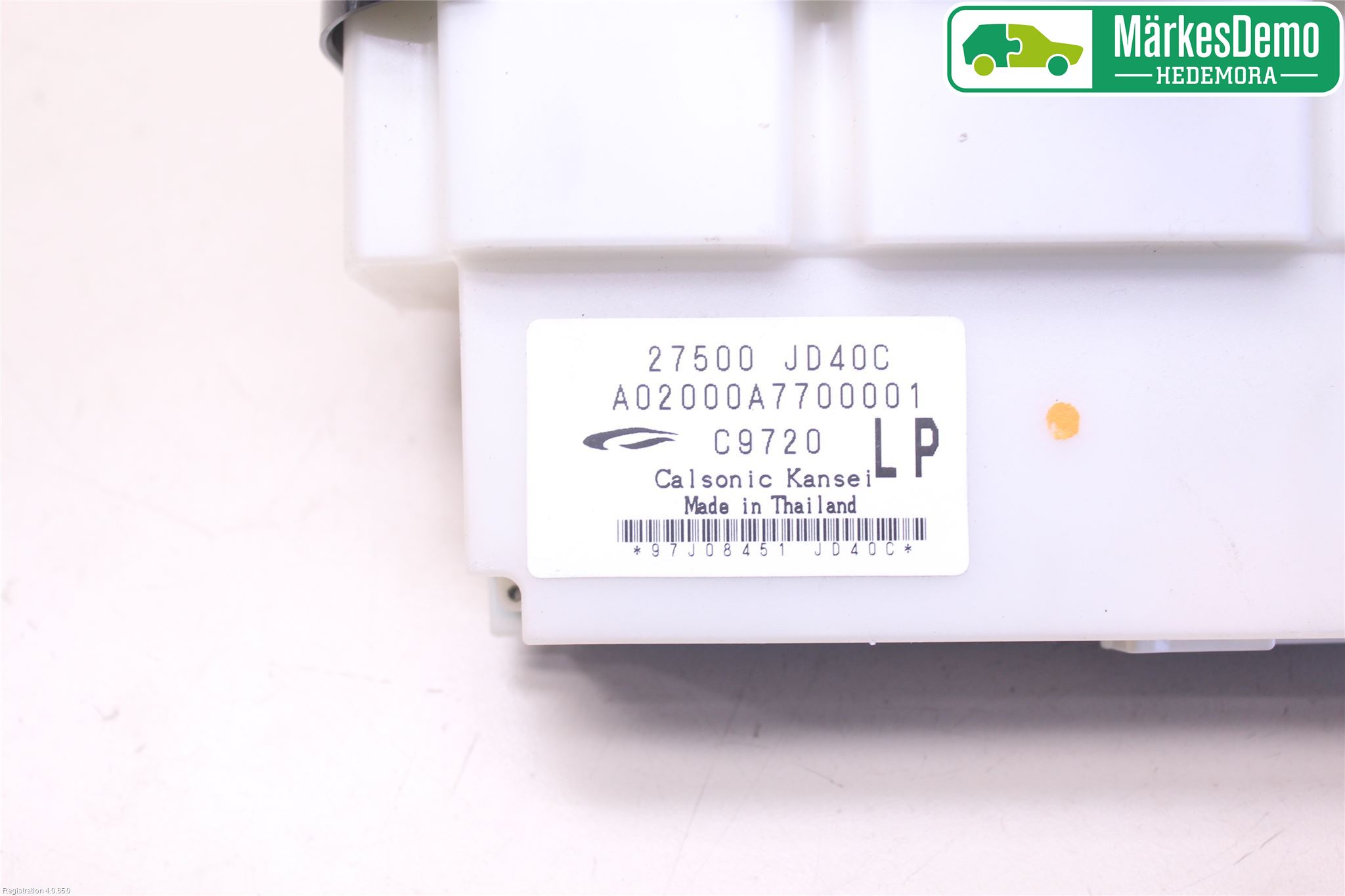 Nissan QASHQAI   07-10 Varme Ac Betjening-Display