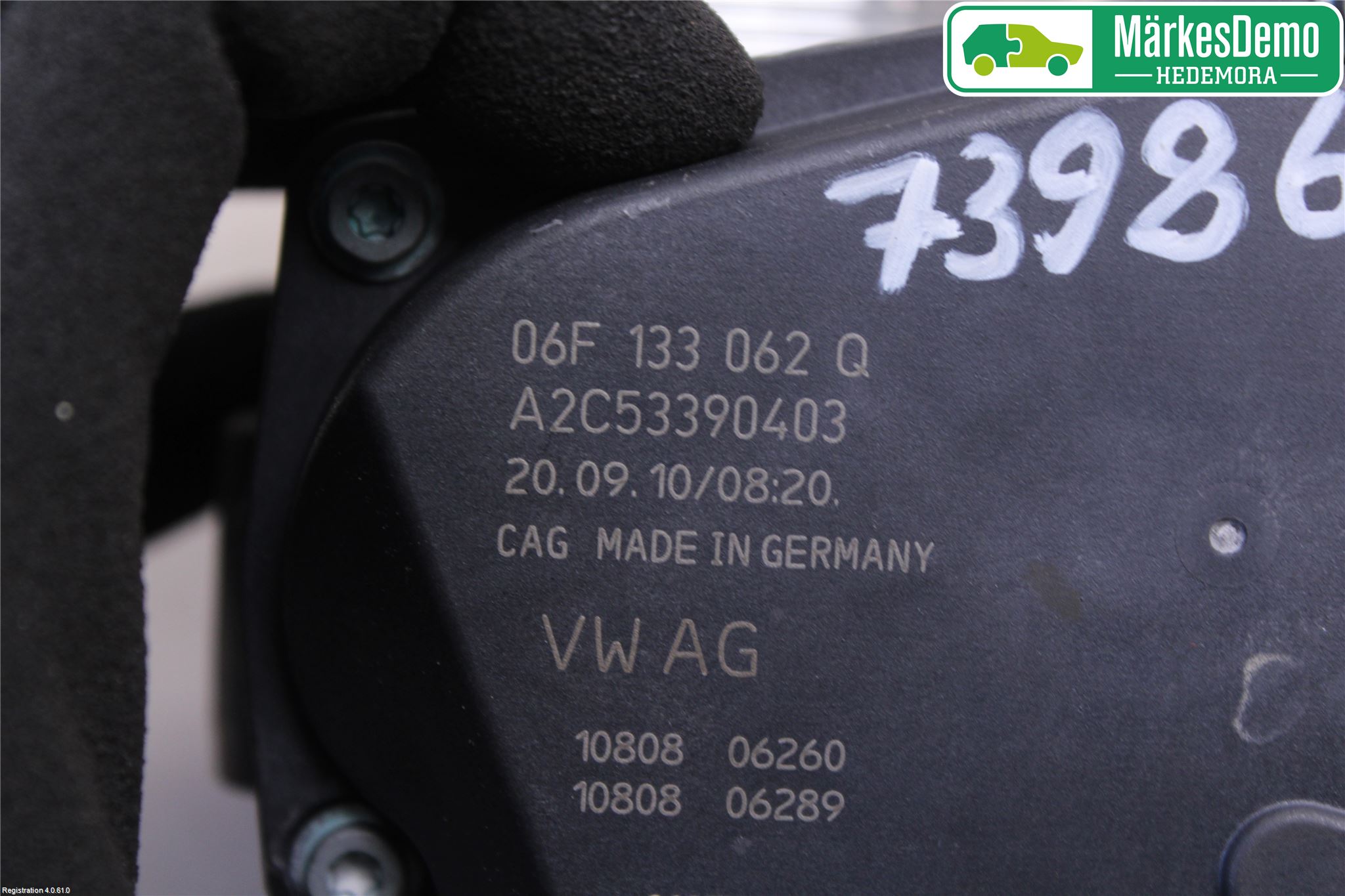 Audi A4/S4 08-11 Inns Spjeldhus