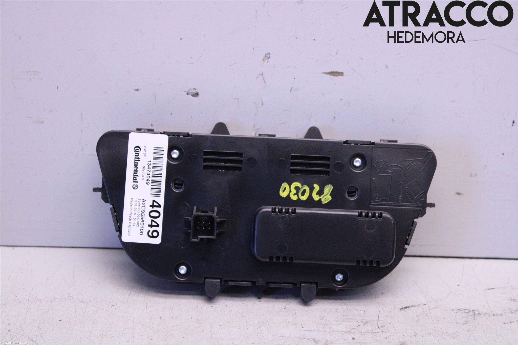 Opel MOKKA 13-20 Varme Ac Betjening-Display