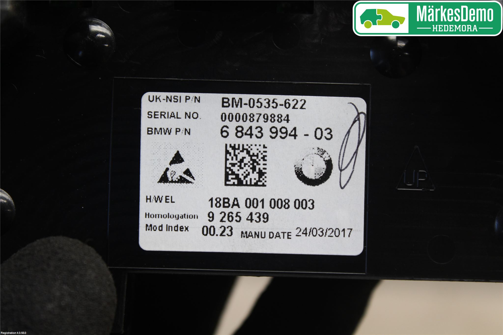 Mini ONE/COOPER 3DR F56 14-24 Instr Kombinert