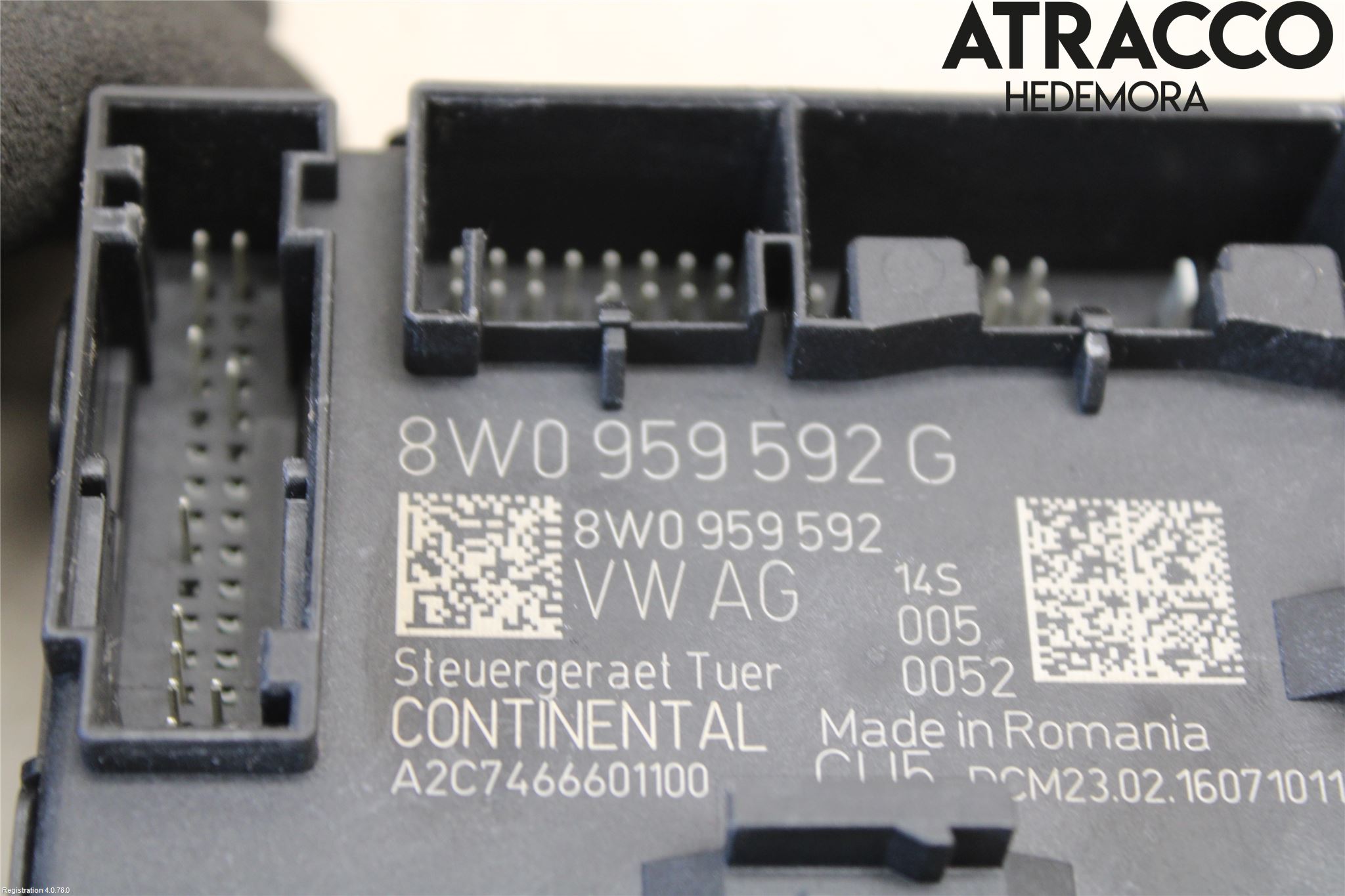 Audi A4/S4 B9 16-19 Styreenhet Dør
