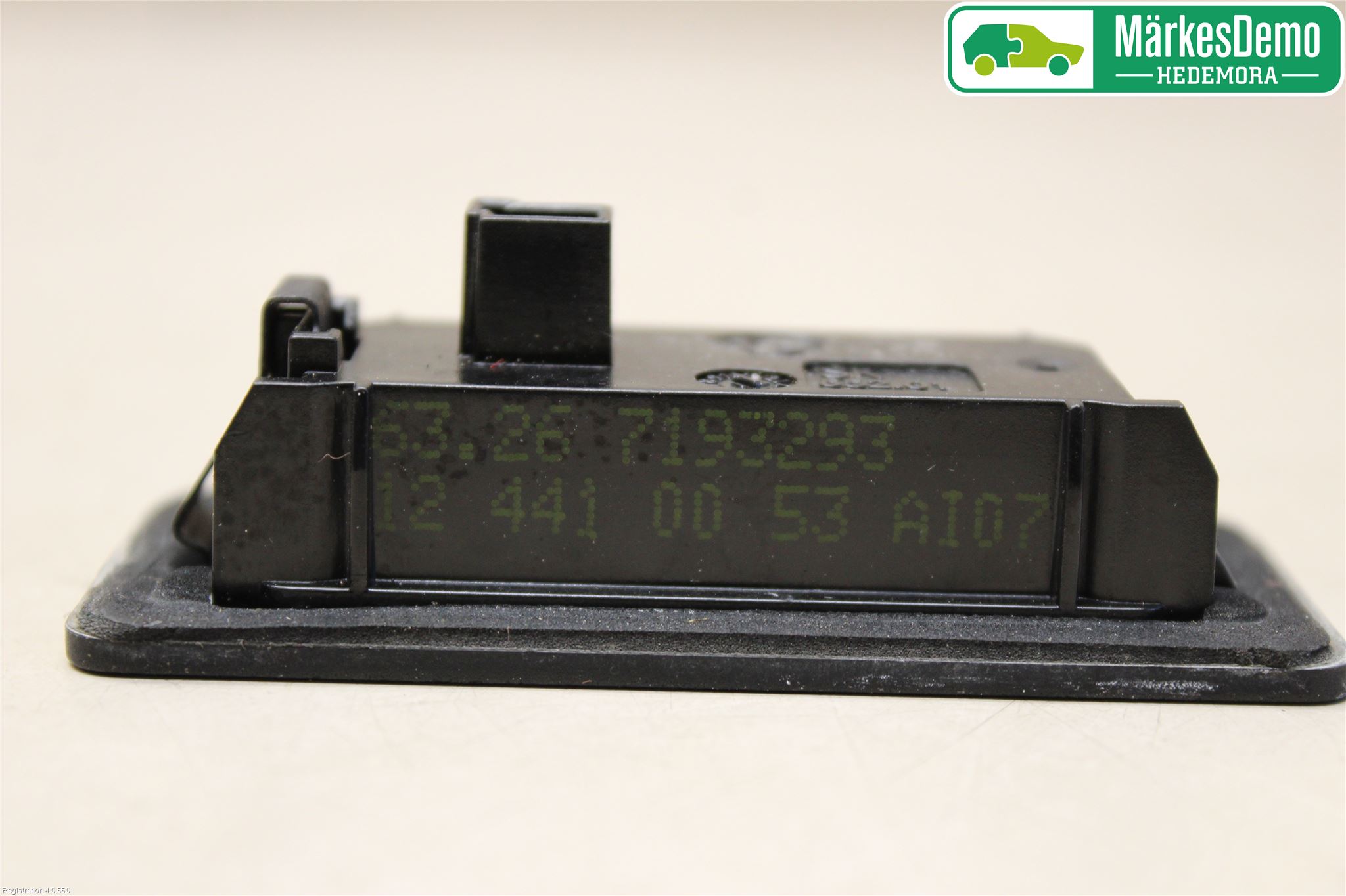 BMW 5 F10/F11/F18 09-17 Skilt Belysning