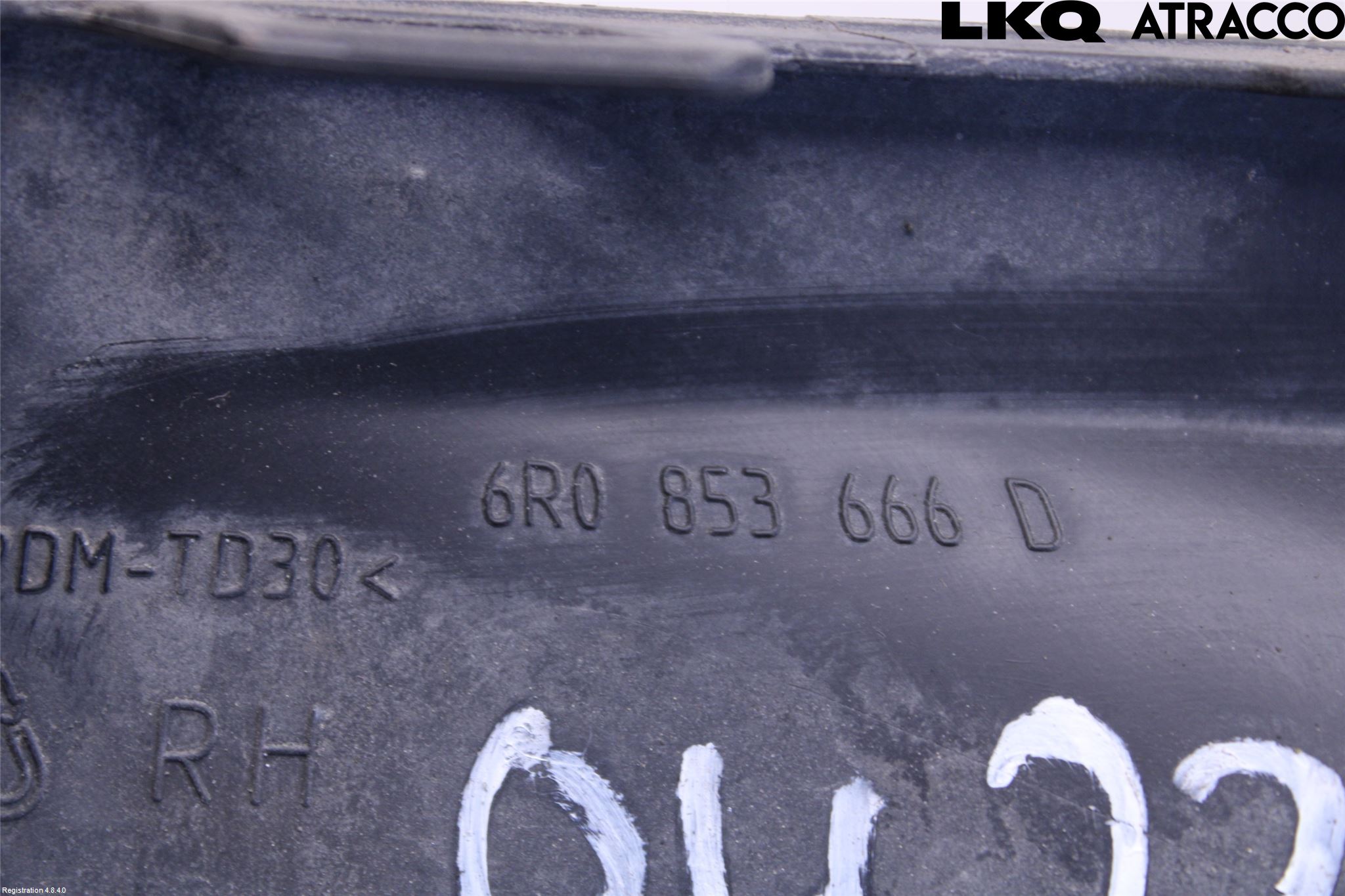 Volkswagen VW POLO 10-17 Frontlykt Kurve-Tåkelys Ramme