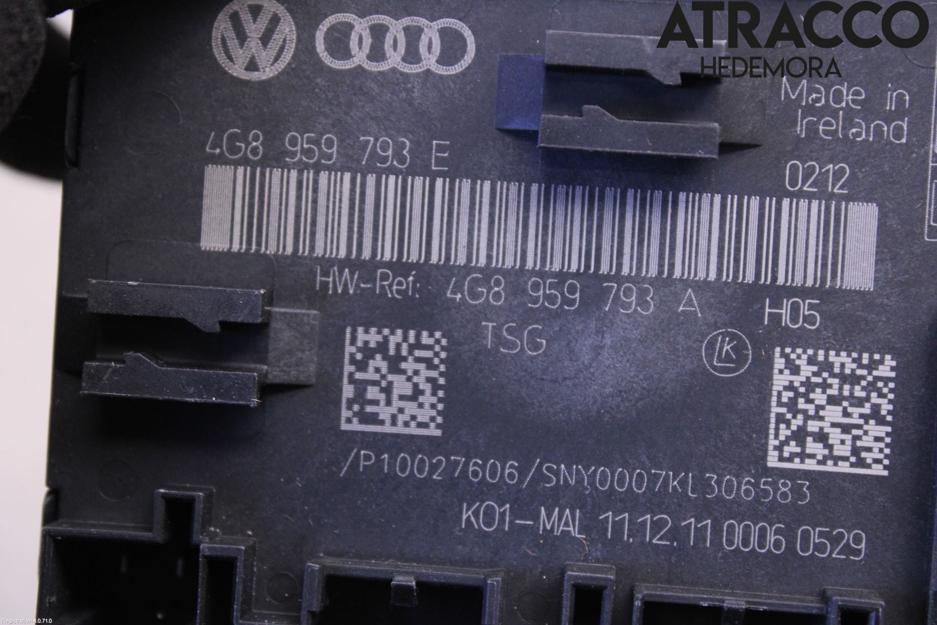 Audi A6/S6 4G 11-18 Styreenhet Dør