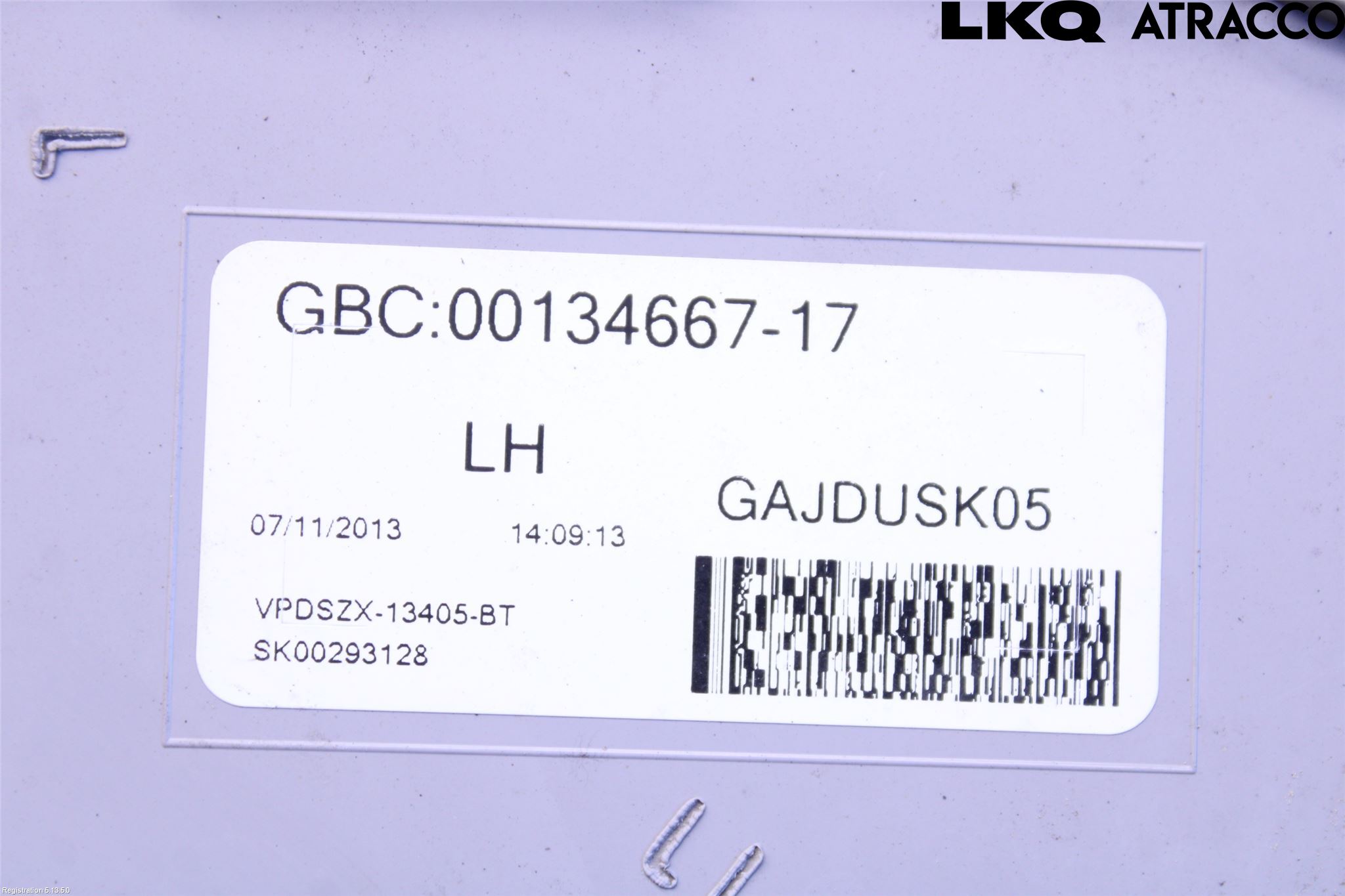 Skoda OCTAVIA (5E) 13-20 Baklykt Venstre