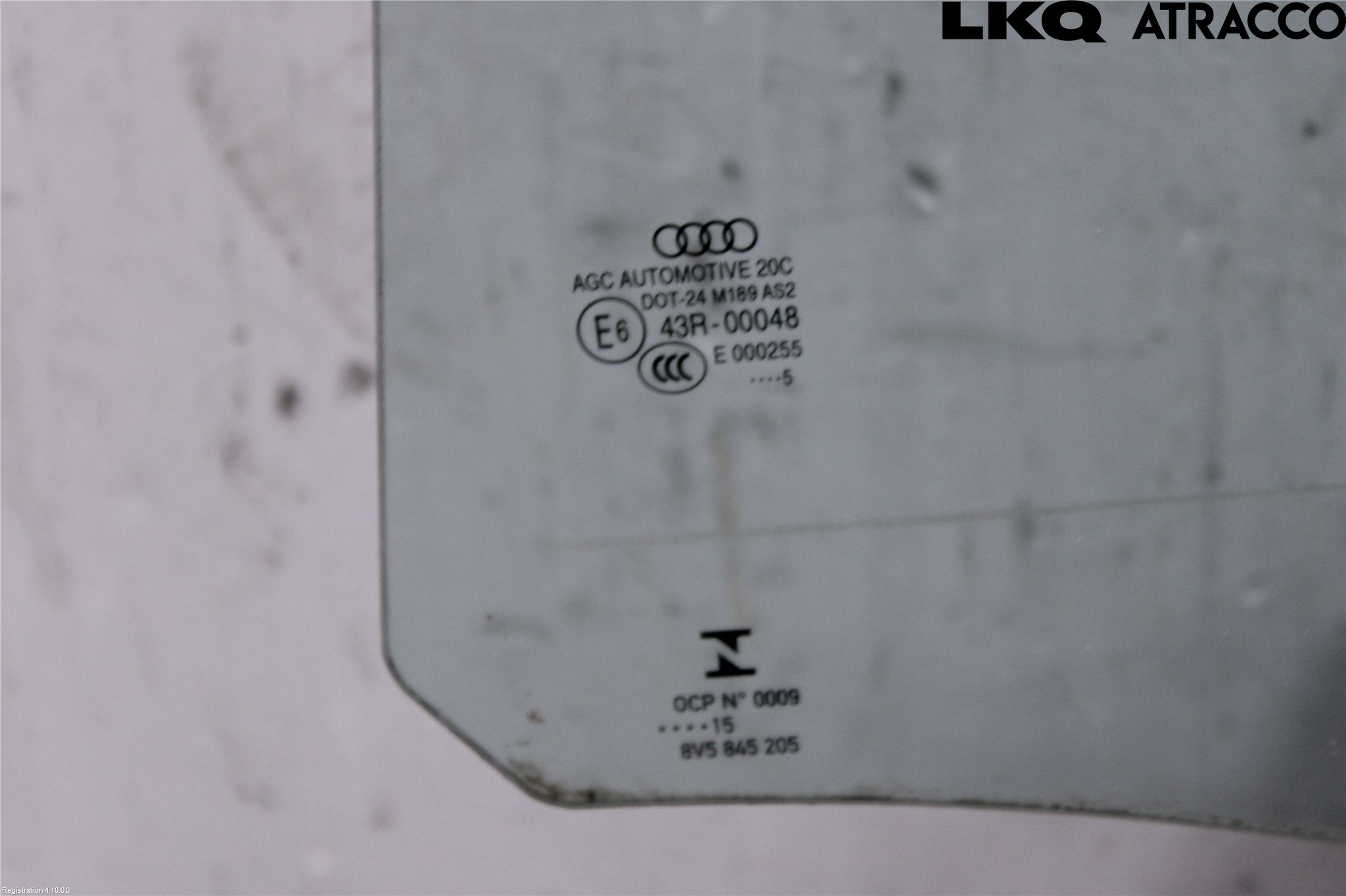Audi A3/S3 8V 13-20 Dørrute Bak Venstre 4Dørs