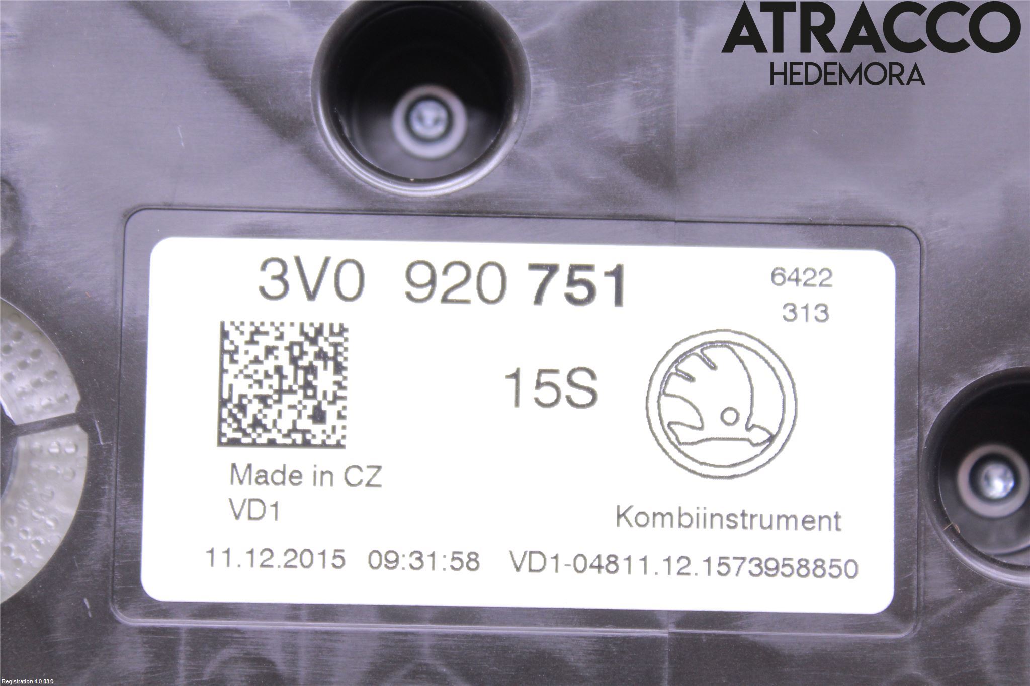 Skoda SUPERB 09-15 Instr Kombinert