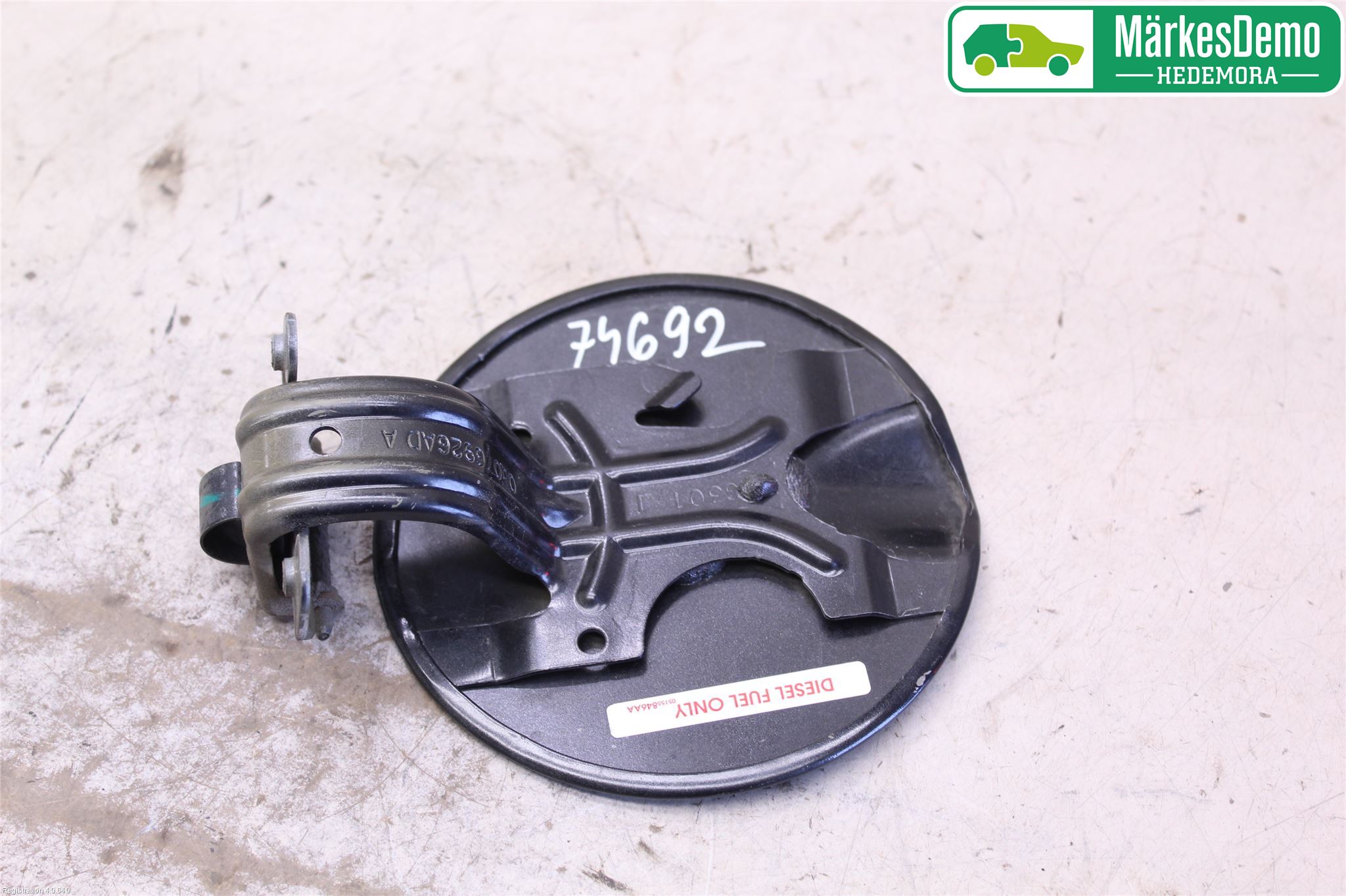 Fiat FREEMONT Drivstoff Tankluke