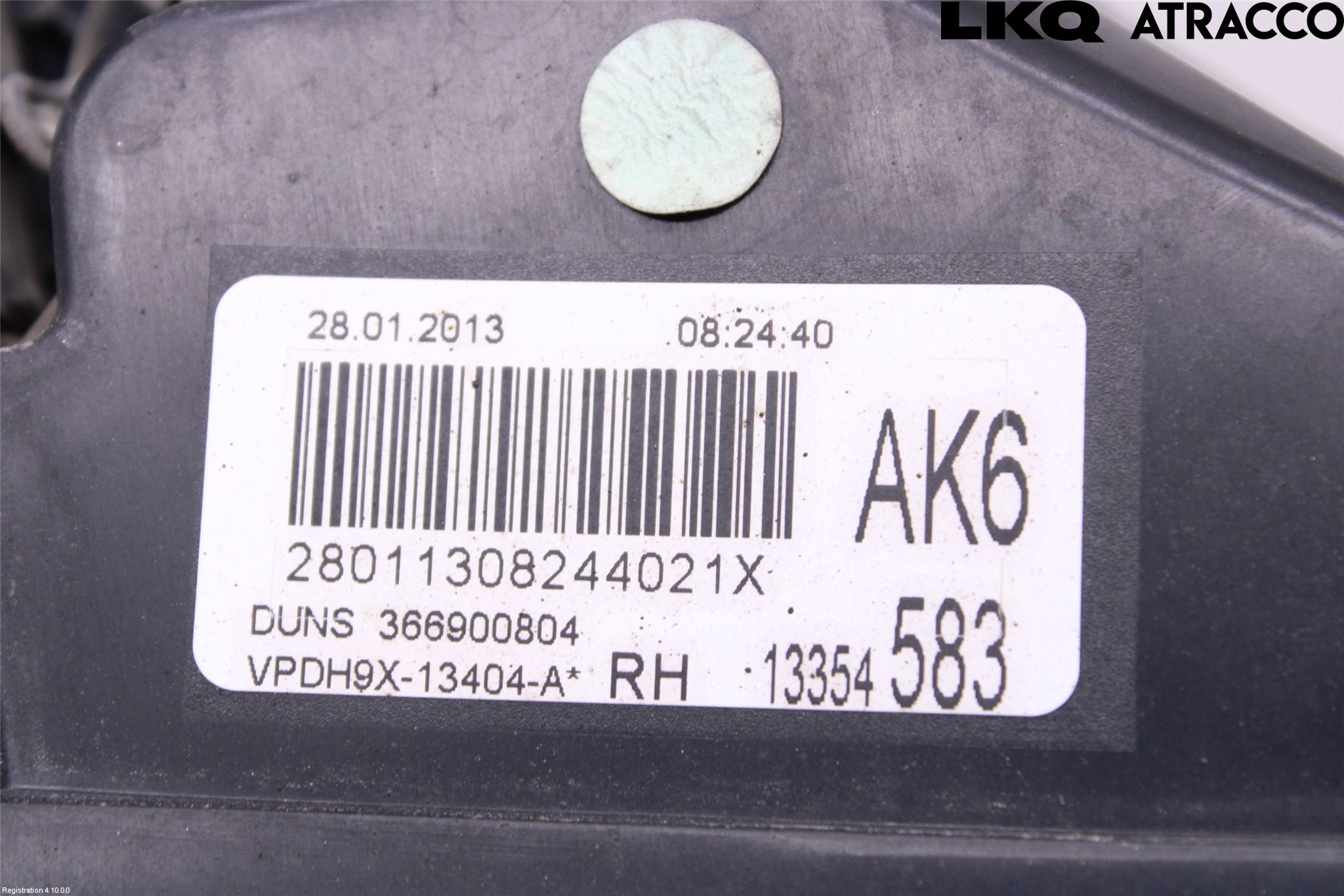 Opel ADAM 13-20 Baklykt Høyre