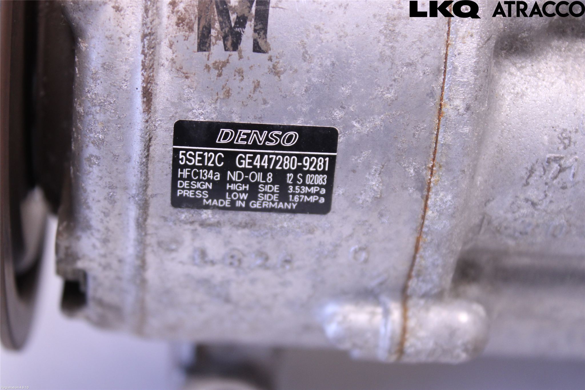Toyota AVENSIS 16-18 Varme Ac Kompressor