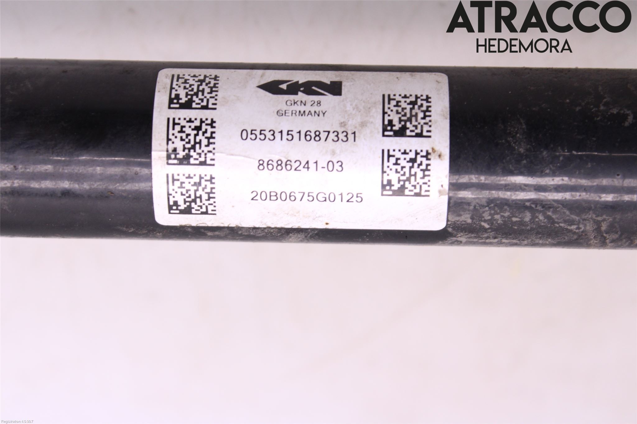 BMW 5 G30/G31/F90 17-23 Drivaksel Bak Kompl Venstre