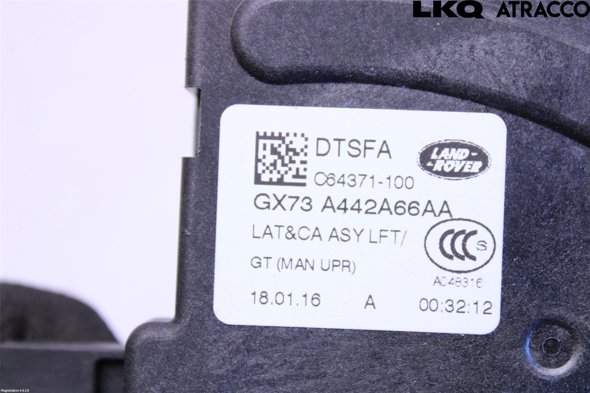 Jaguar XE (X760) 15-24 Bakluke-Lokk Låsekasse