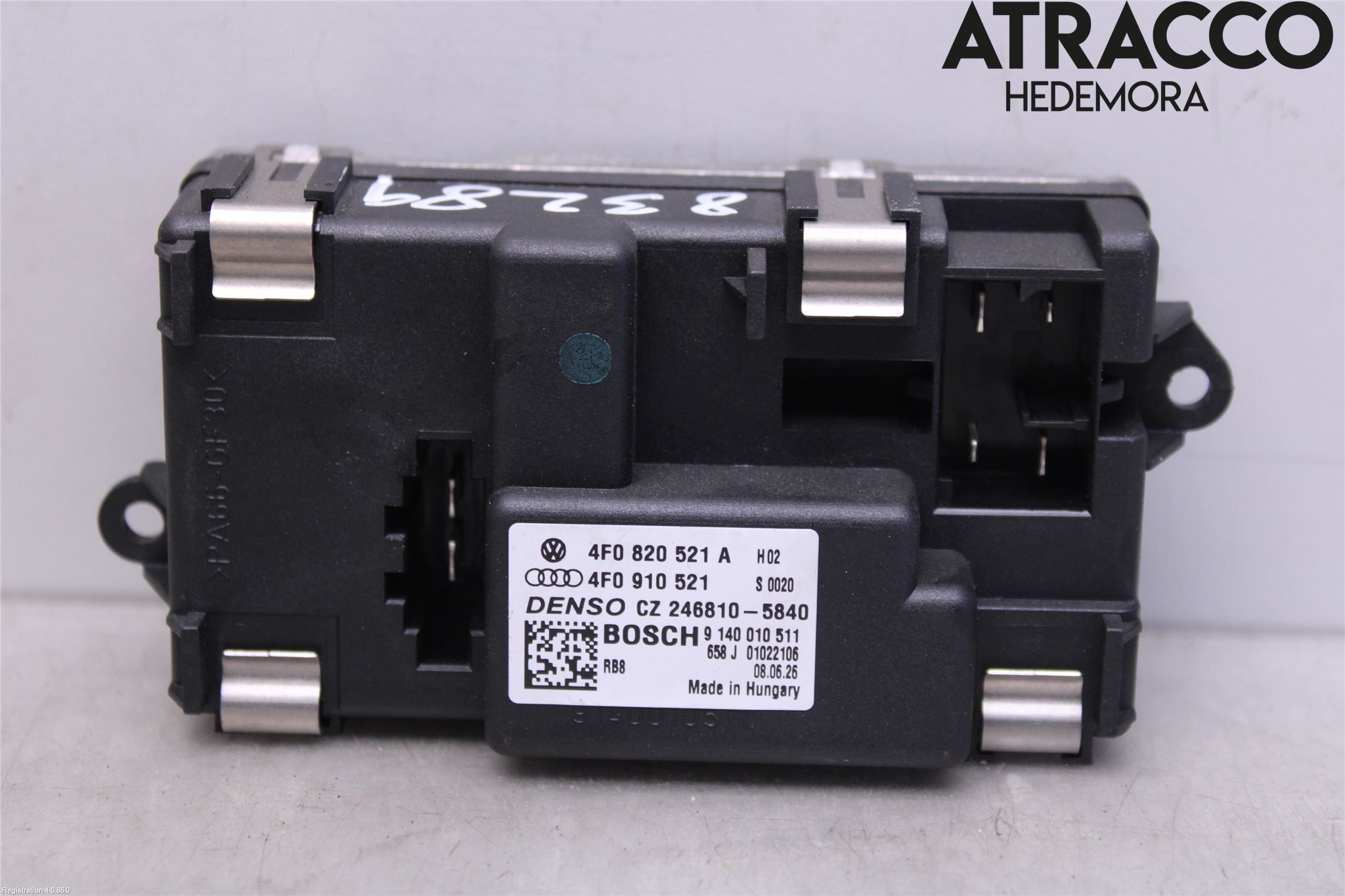 Audi A6/S6     05-11 Varmeapparat Viftemotstand