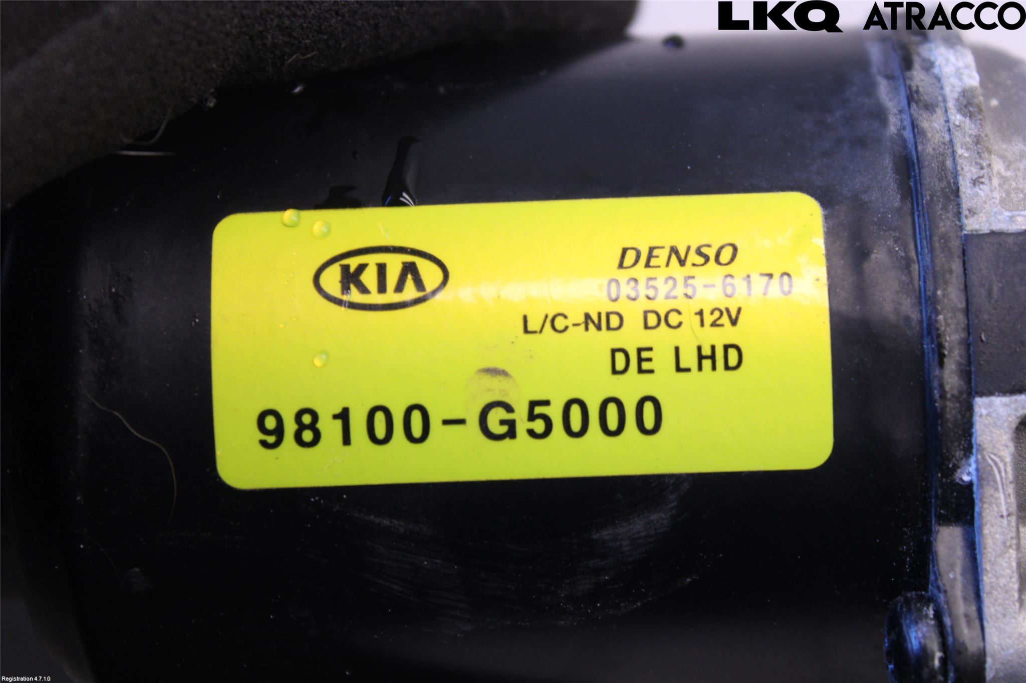 Kia NIRO (DE) 17-22 Viskermotor Frontrute