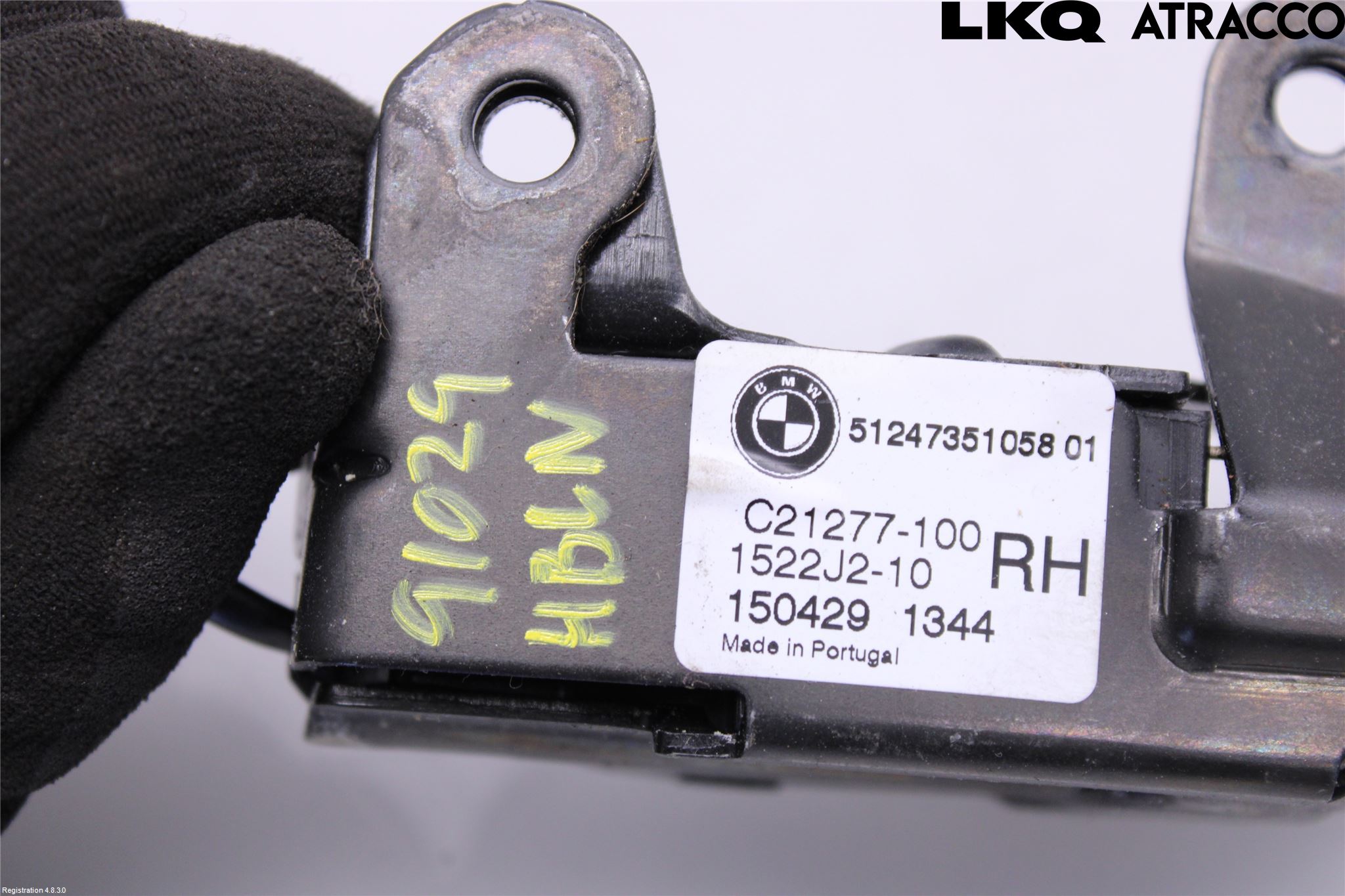 BMW X5 F15 13-18 Bakluke-Lokk Låsekasse