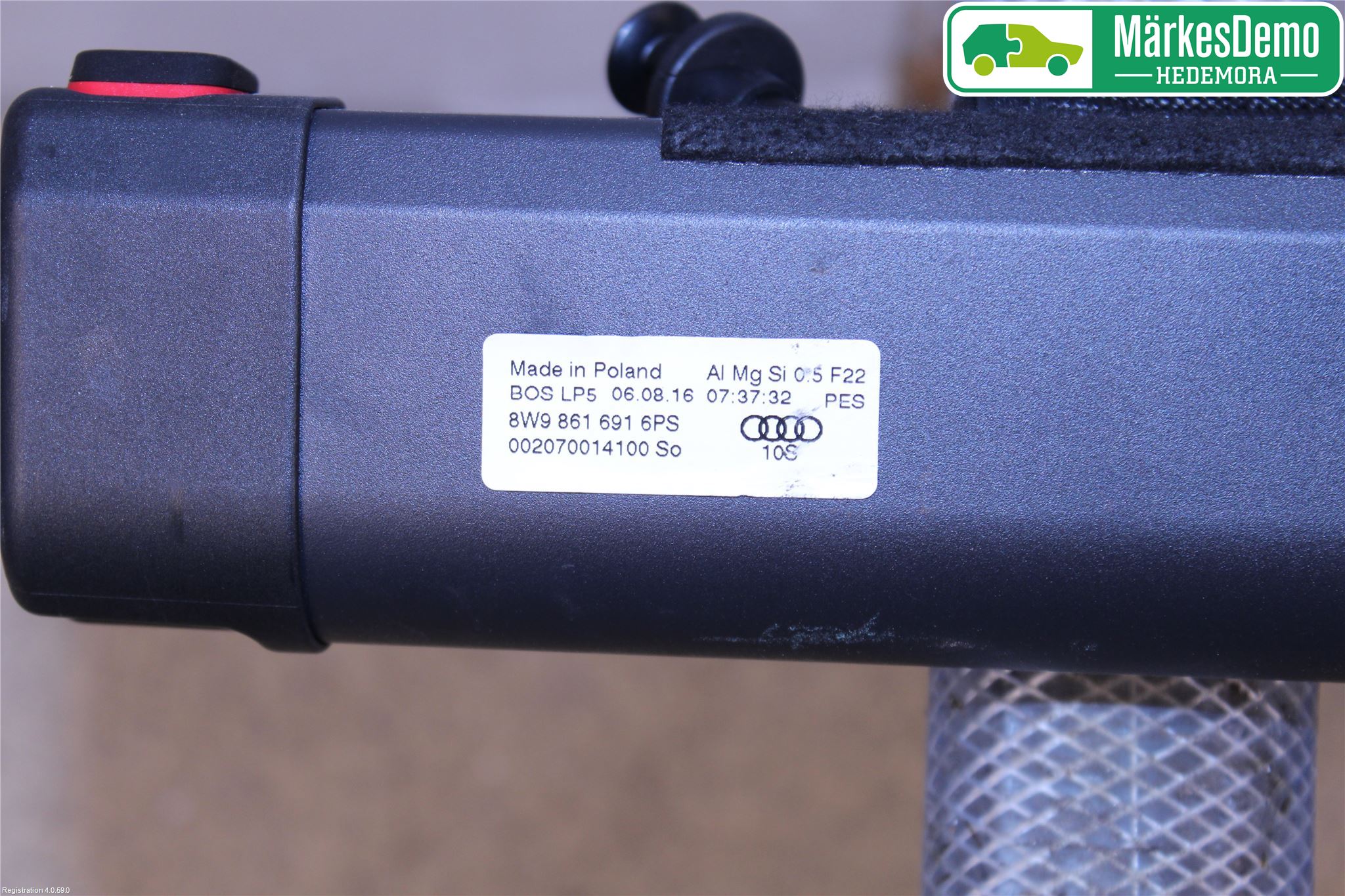 Audi A4/S4 B9 16-19 Innr Lastenett