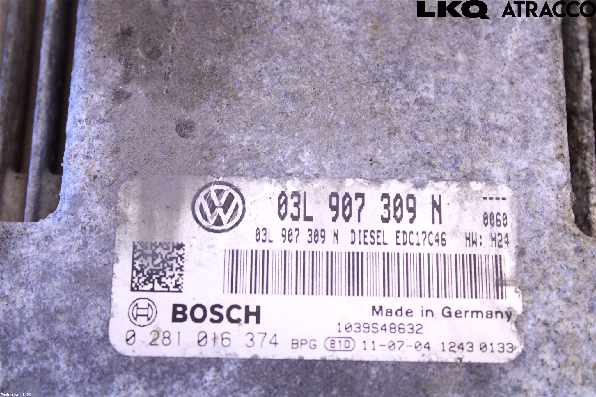 Volkswagen VW PASSAT 11-14 Styreenhet Dieselpumpe