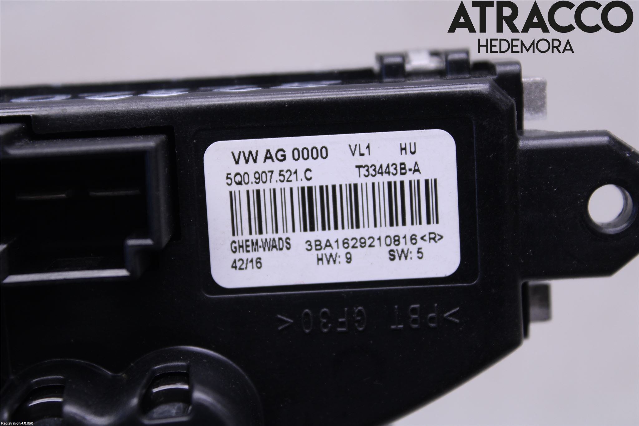 Audi A3/S3 8V 13-20 Varmeapparat Viftemotstand
