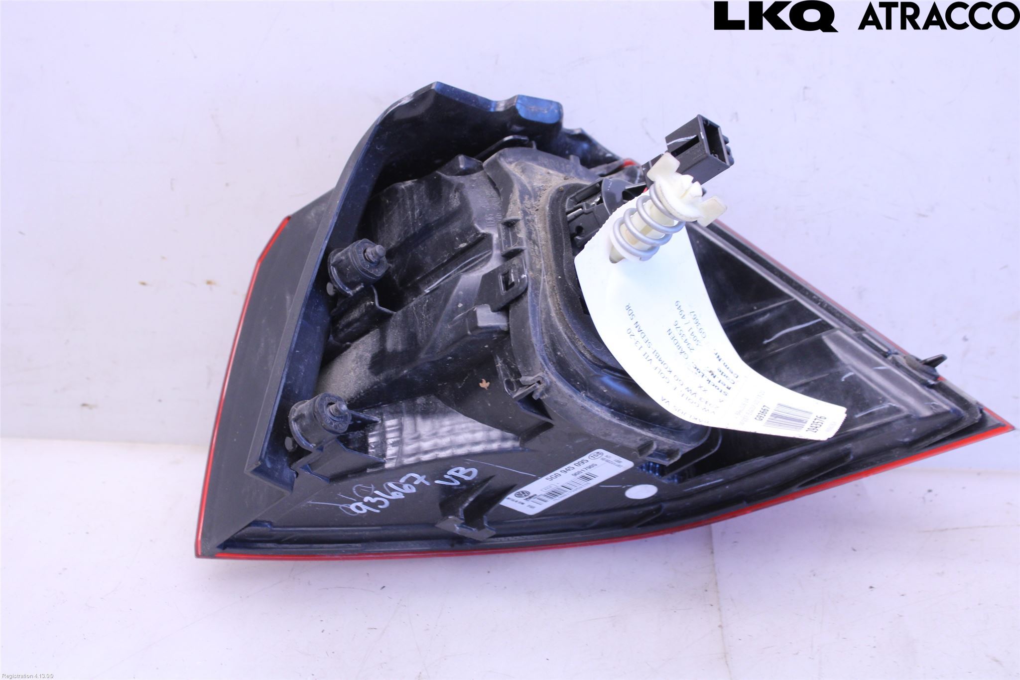 Volkswagen VW GOLF / E-GOLF VII 13-20 Baklykt Venstre