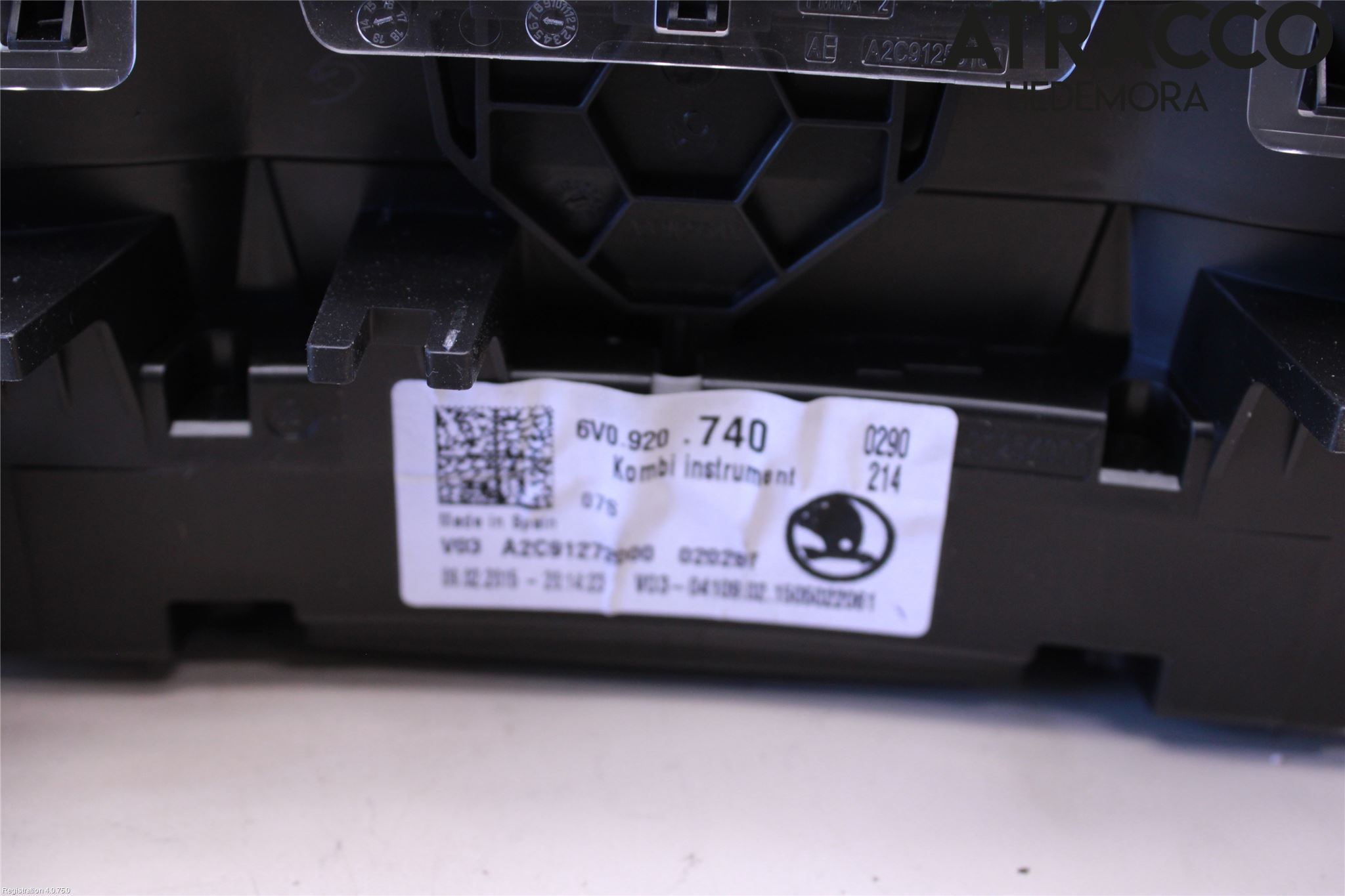 Skoda FABIA 15-21 Instr Kombinert
