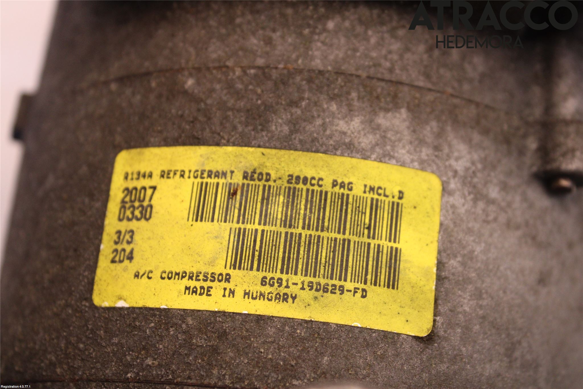 Landrover LAND ROVER FREELANDER 2 07-14 Varme Ac Kompressor