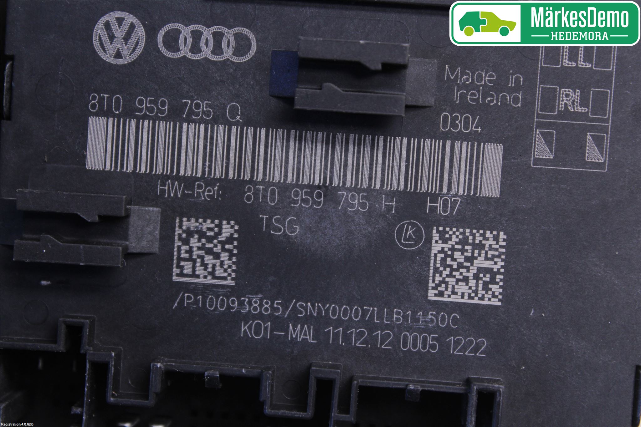 Audi A4 12-15 Styreenhet Dør