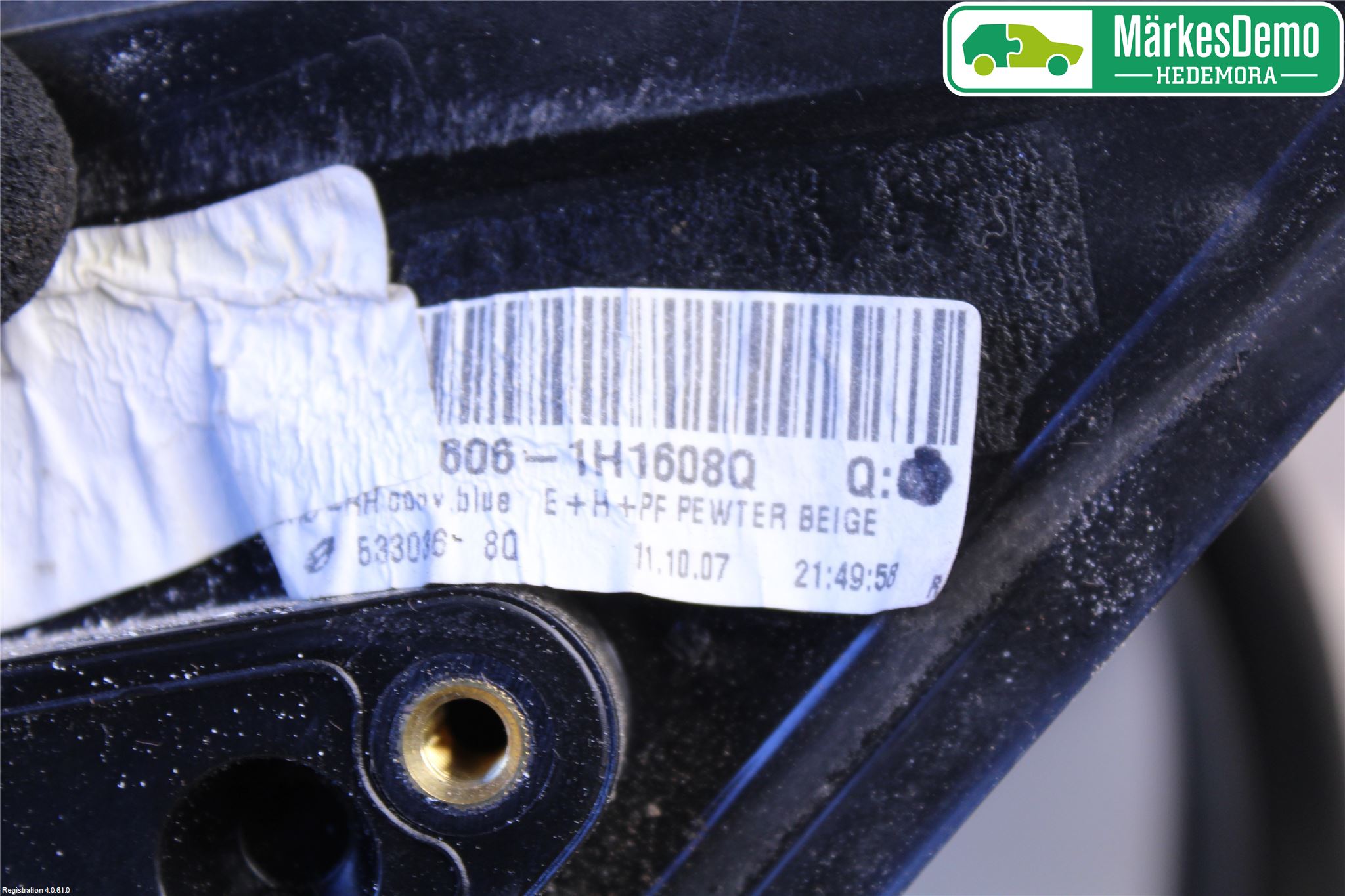 Kia CEED 06-12 Speil H M-El Justering