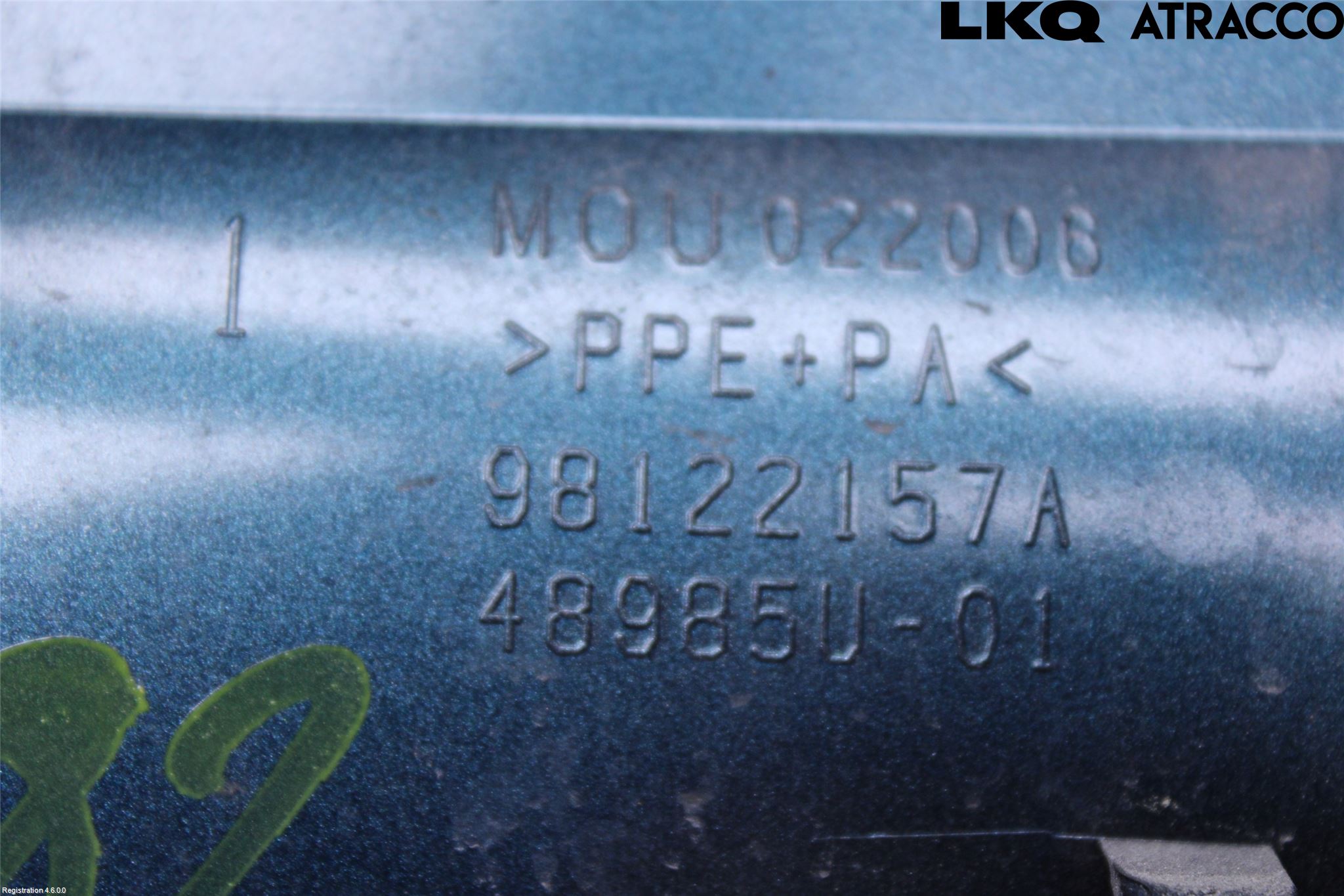 Peugeot 5008 17-24 Drivstoff Tankluke