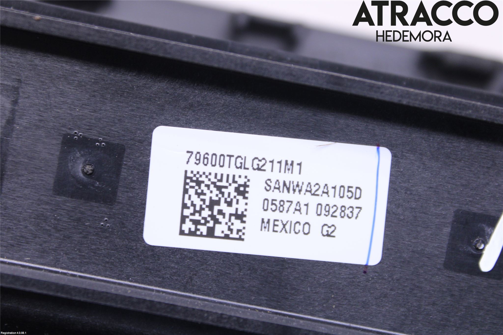 Honda CIVIC 17-22 Varme Ac Betjening-Display