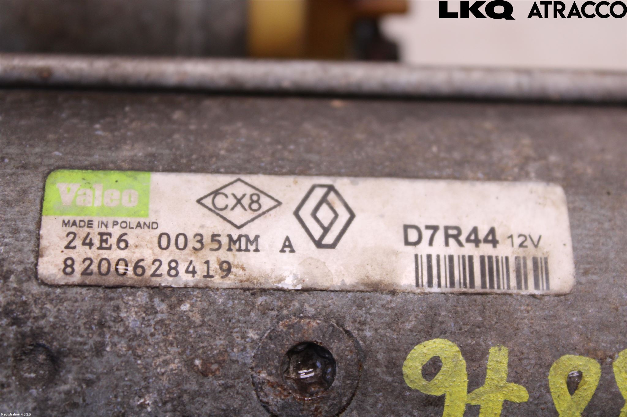 Renault TRAFIC   02-14 Startmotor Diesel
