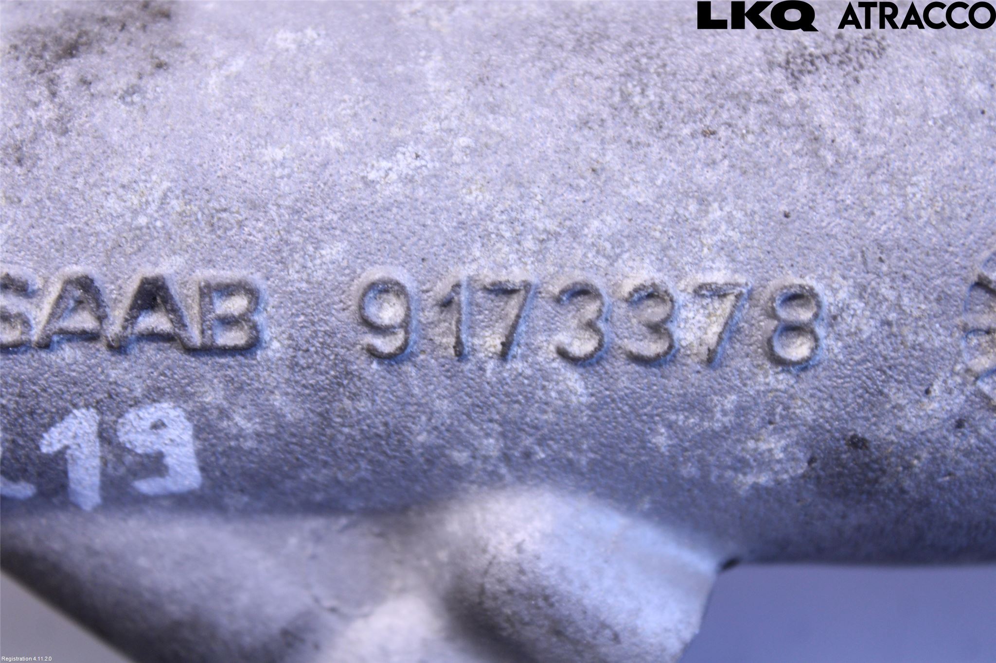Saab 9-5 -05 Intercooler Rør-Slange
