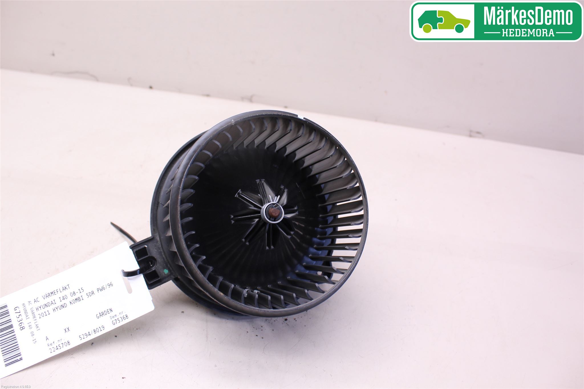 Hyundai i40 08-15 Varme Ac Varmeapparatvifte
