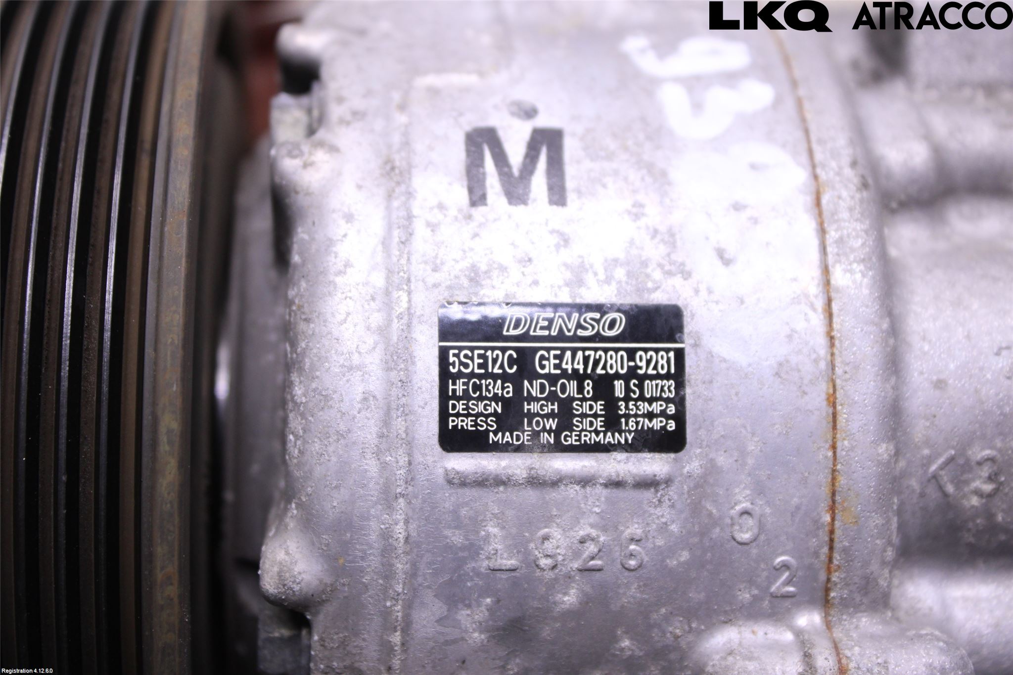 Toyota AVENSIS 16-18 Varme Ac Kompressor